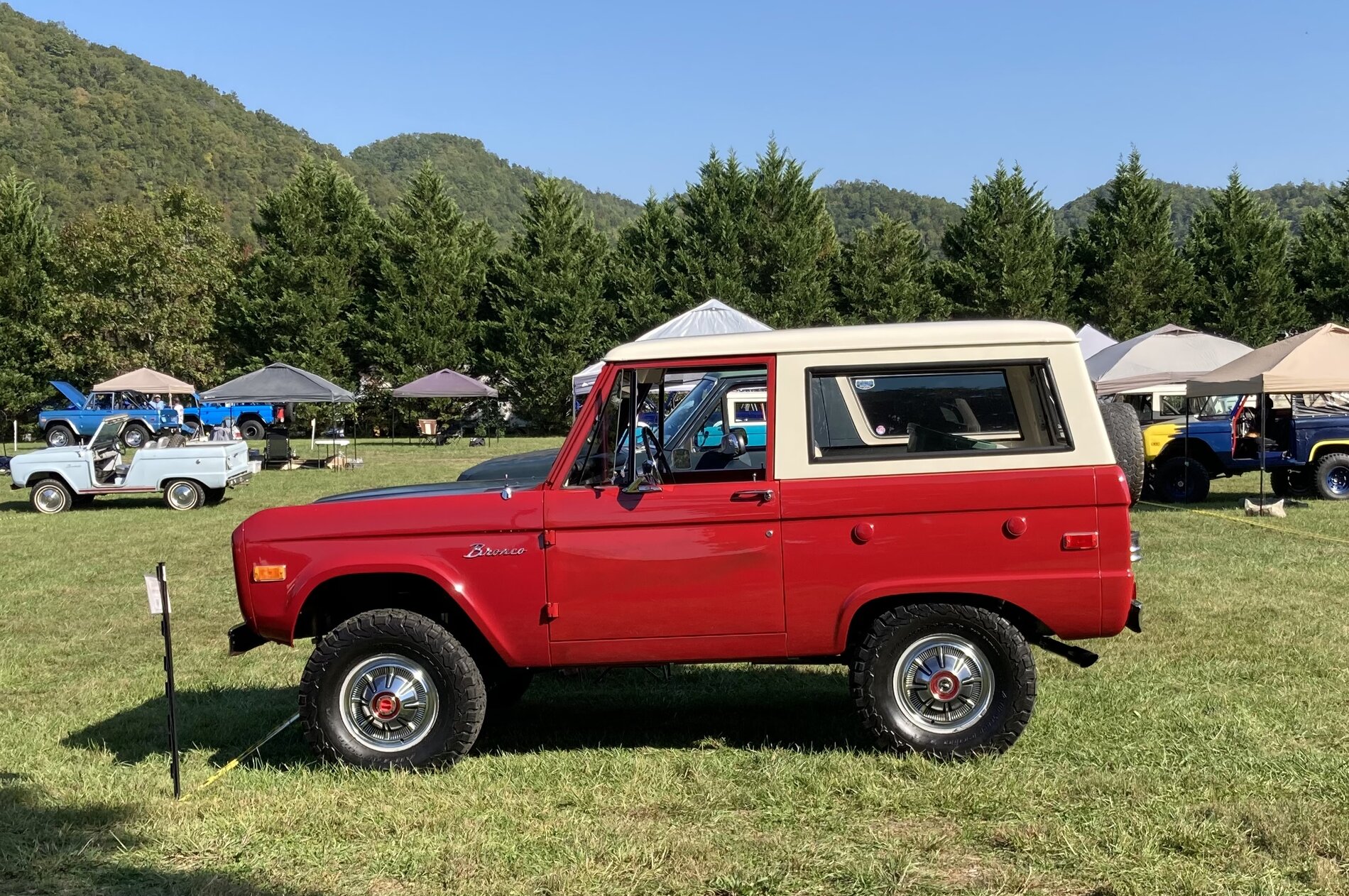 Ford Bronco My thoughts on 2 door at Super Cel F4691E69-F535-4065-8DC1-8F69E96C6083