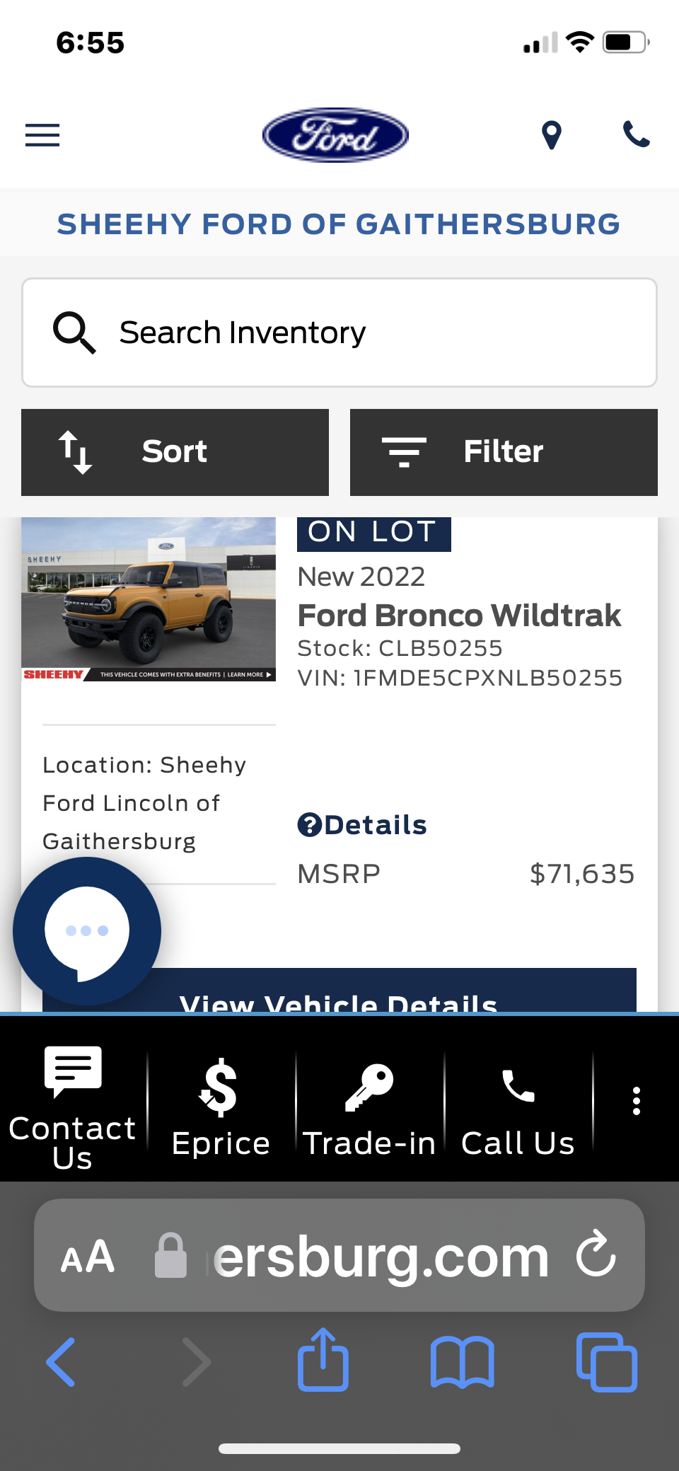 Ford Bronco Granger Ford July Update - Allocation for September Production, Current wait list, 2023 Speculation FEB83B84-80CD-494E-A60B-97C87D31EF09