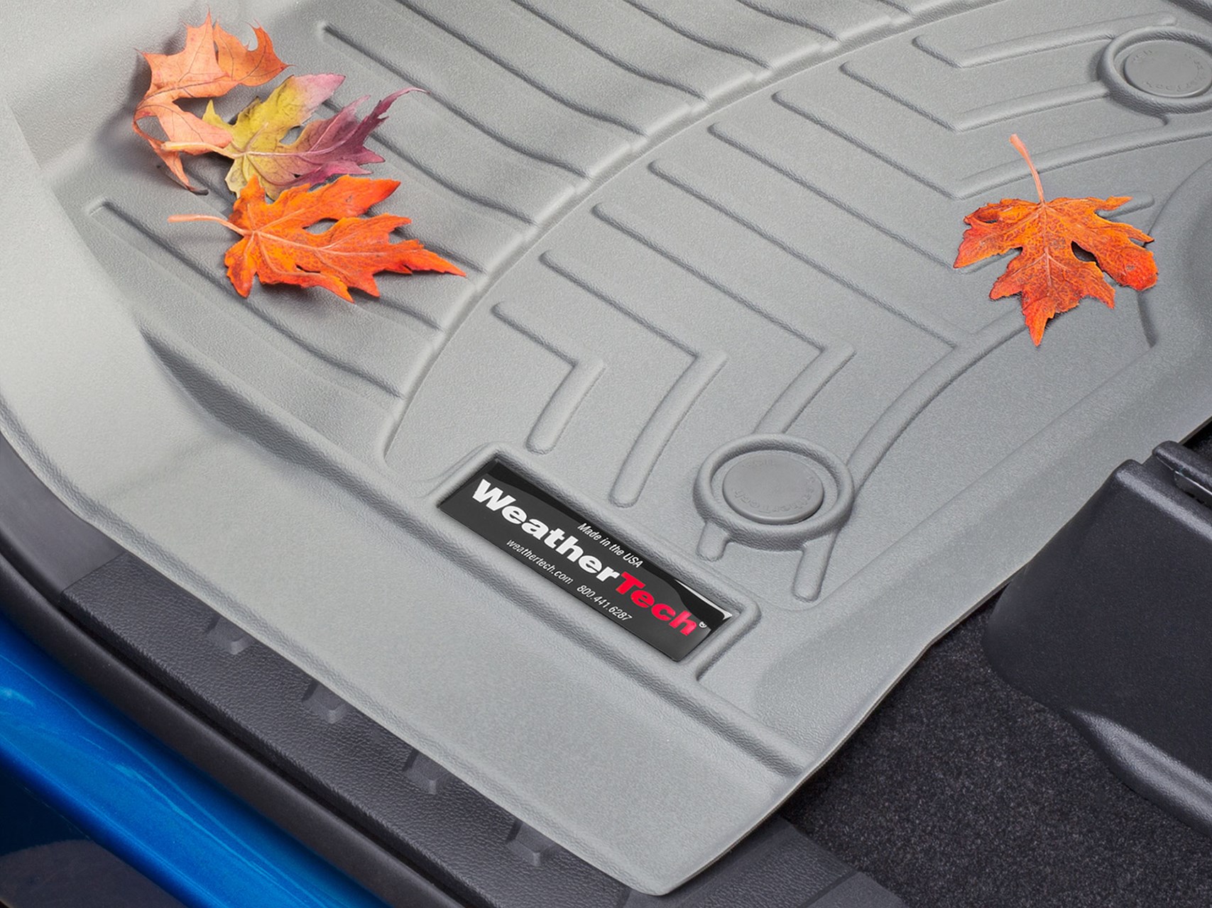 Bronco Bronco Weathertech Floor Liners and Cargo Liners now available Floorliner_Leaves_Fall23