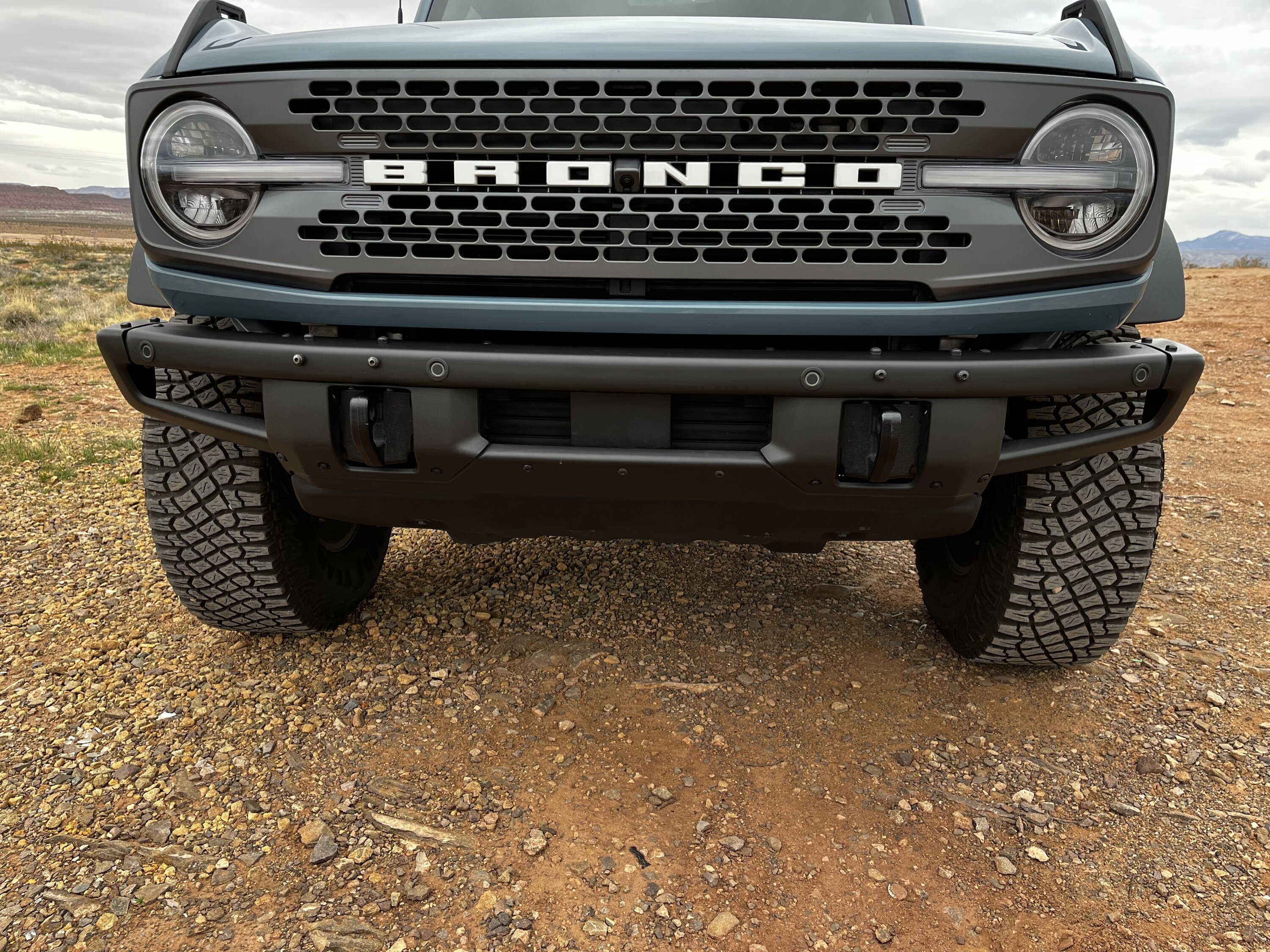 Ford Bronco Trying to find lights - what bumper is this? Front Bumper