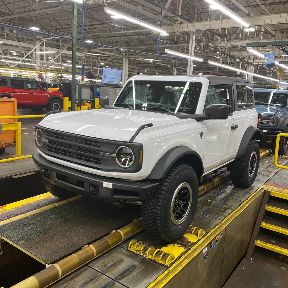 Ford Bronco How do I get my production line photo? image