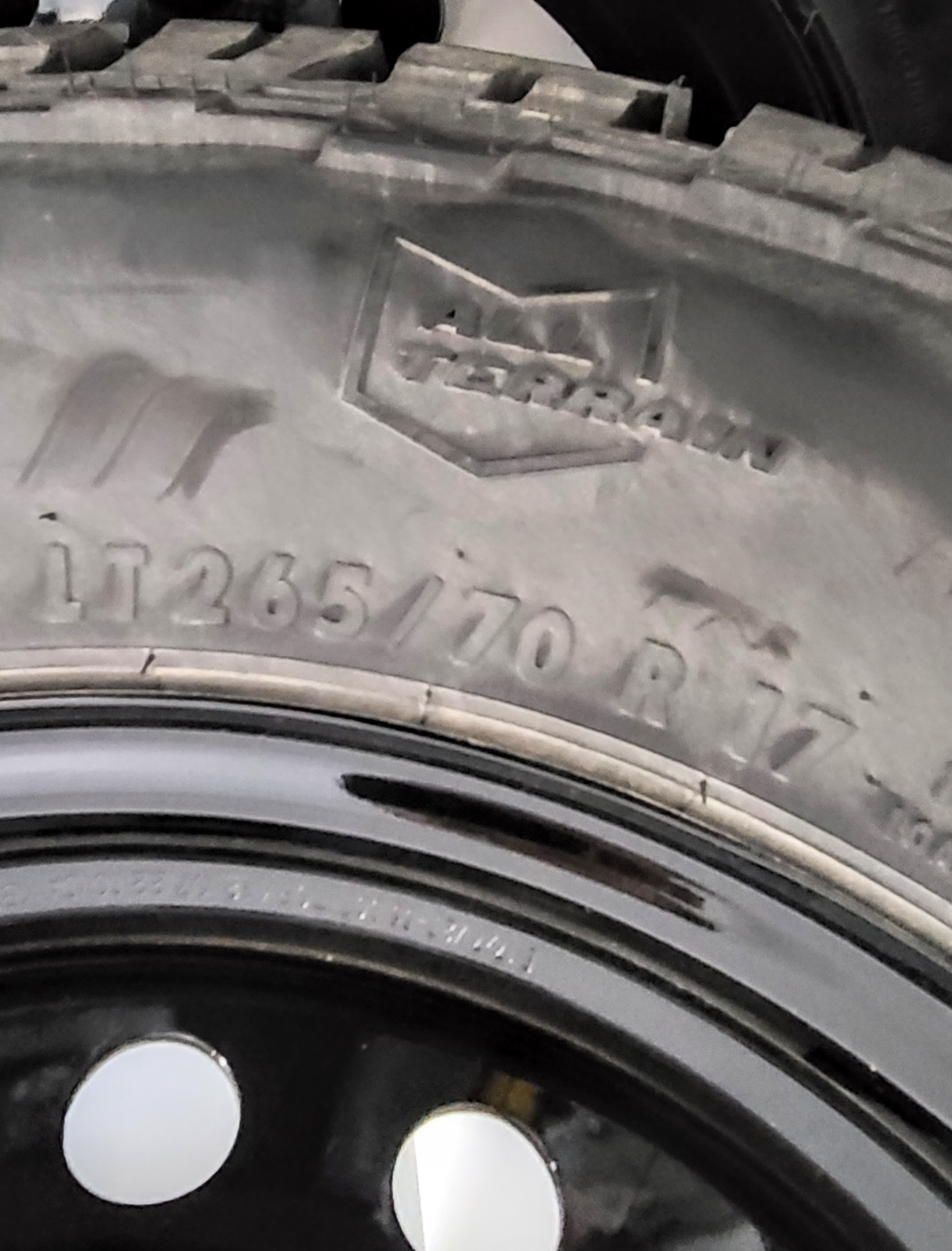 Ford Bronco FS: Black Diamond Steelie take-offs with General Grabber tires image
