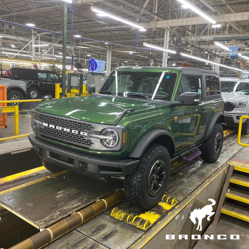 Ford Bronco 2/27/2023 Build Week - With Spreadsheet image