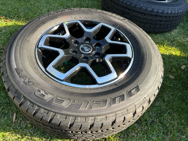 Ford Bronco Outer Banks-(OBX) Tires And Wheels W/ 5 Miles image2