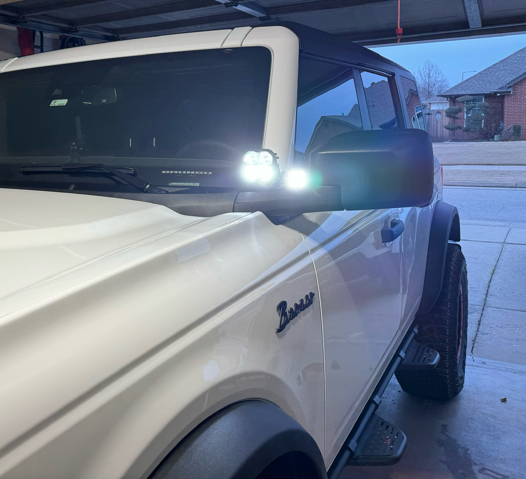 Ford Bronco Diode Dynamics SSC1 Ditch Light Hack TIR_Optic_SS3
