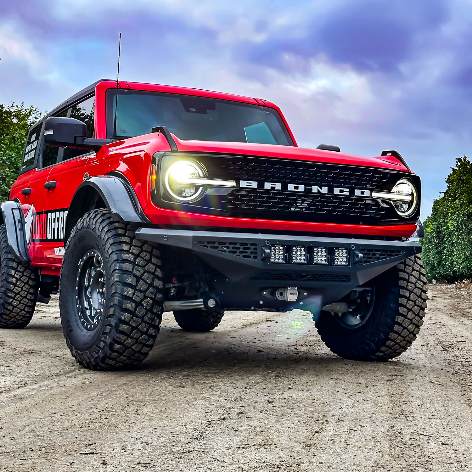 Ford Bronco Lobo Off-Road HNT Hidden Winch Skid 2.7L Mount Kit Now Available! image9x-1500sq