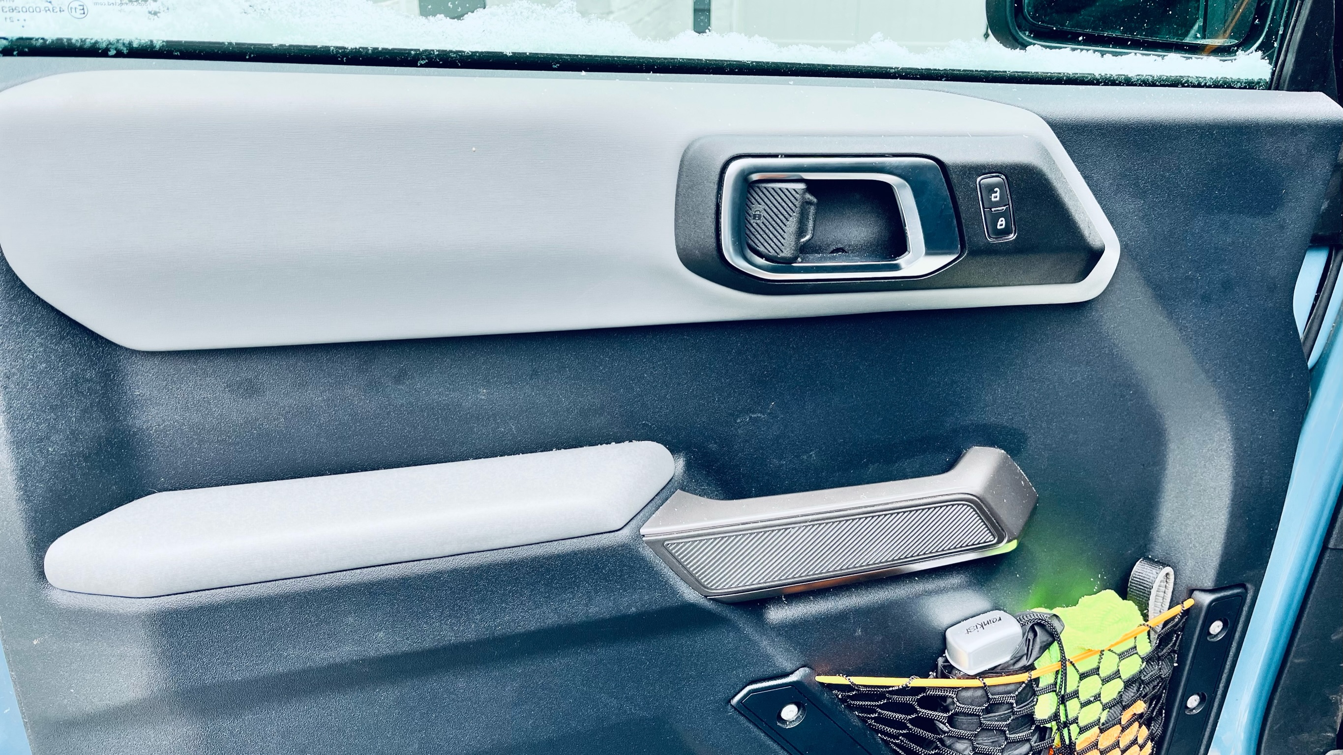 Ford Bronco Mis-Painted Interior Door Panel IMG_0075