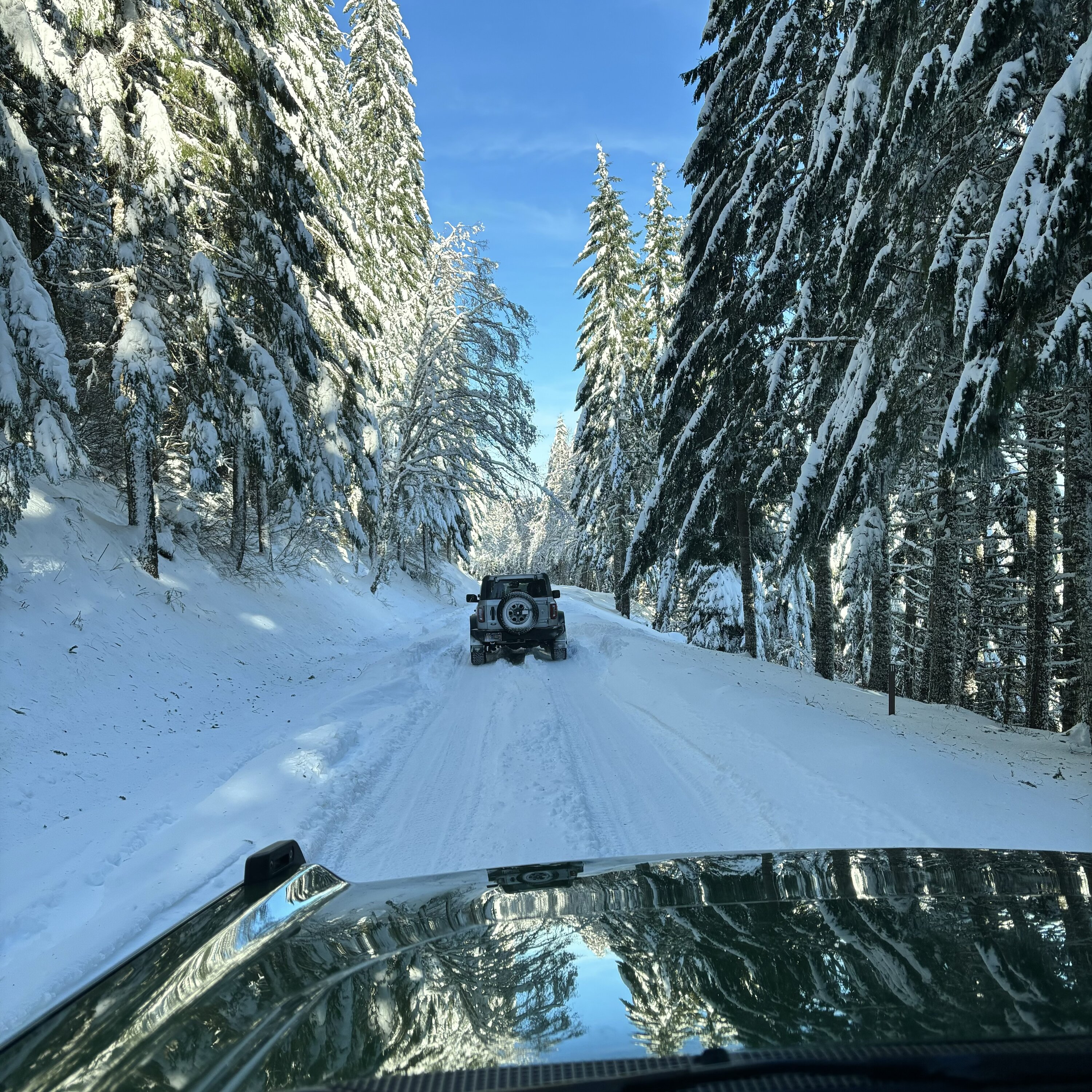 Ford Bronco Sheridan Peak, OR Snow Day IMG_0142