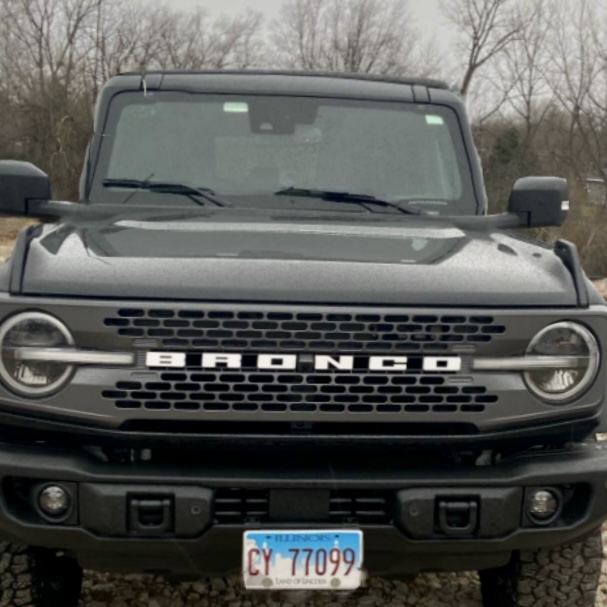 Ford Bronco PRICE DROP - Finally a Front License Plate bracket solution - order yours today IMG_0250