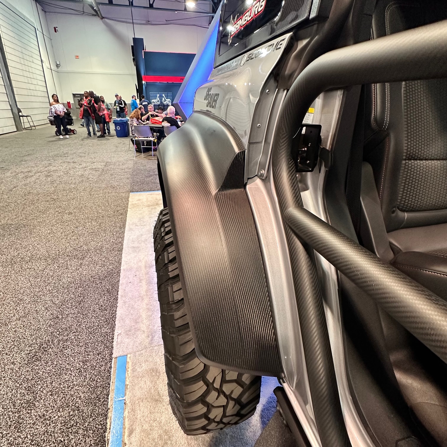 Ford Bronco 📸 Anderson Composites | Ford Performance Dry Carbon Fiber Parts on Bronco Raptor Build [SEMA 2022] IMG_0491