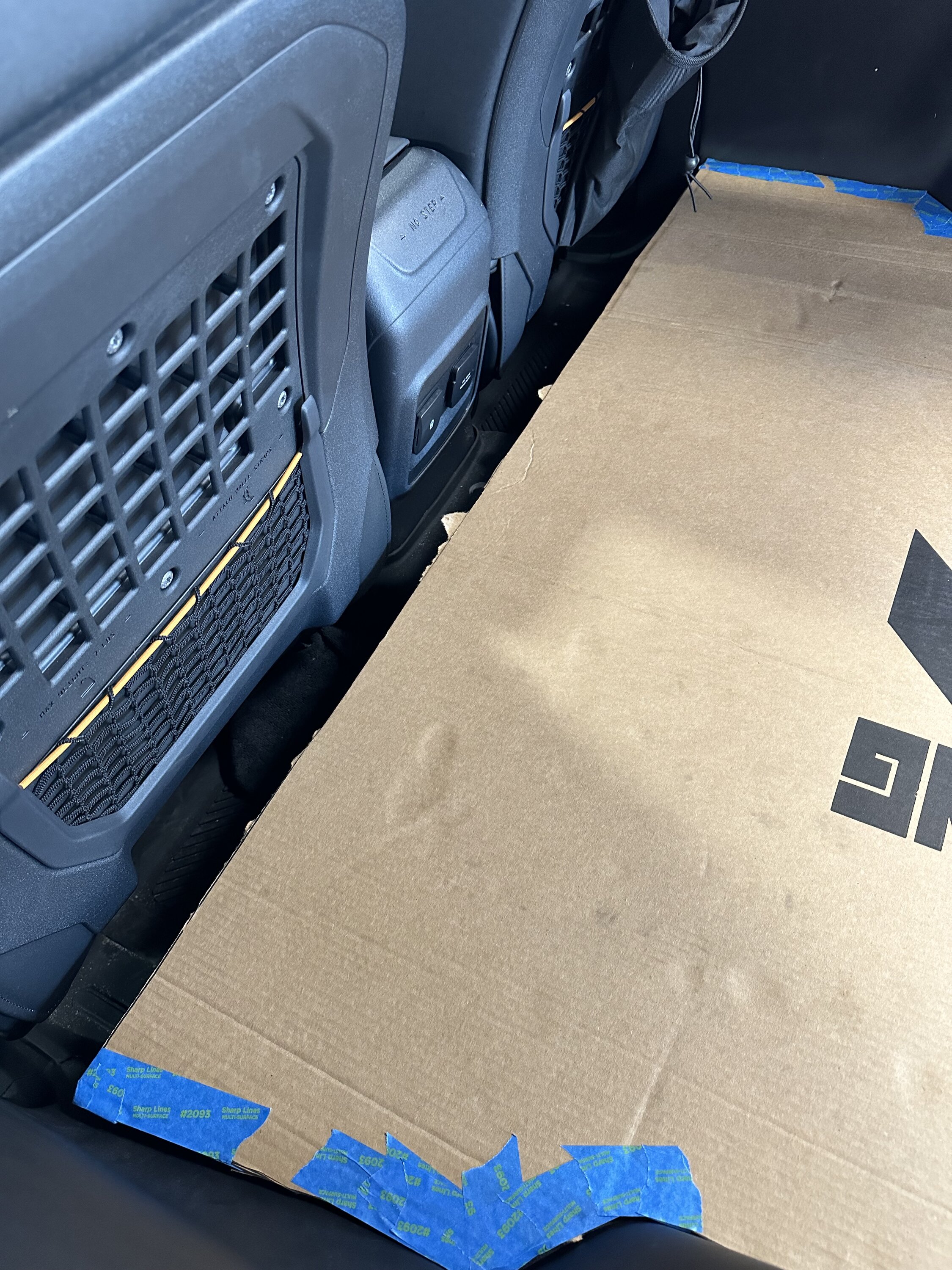 Ford Bronco 2 Door Rear Seat Delete Custom Bed IMG_0526
