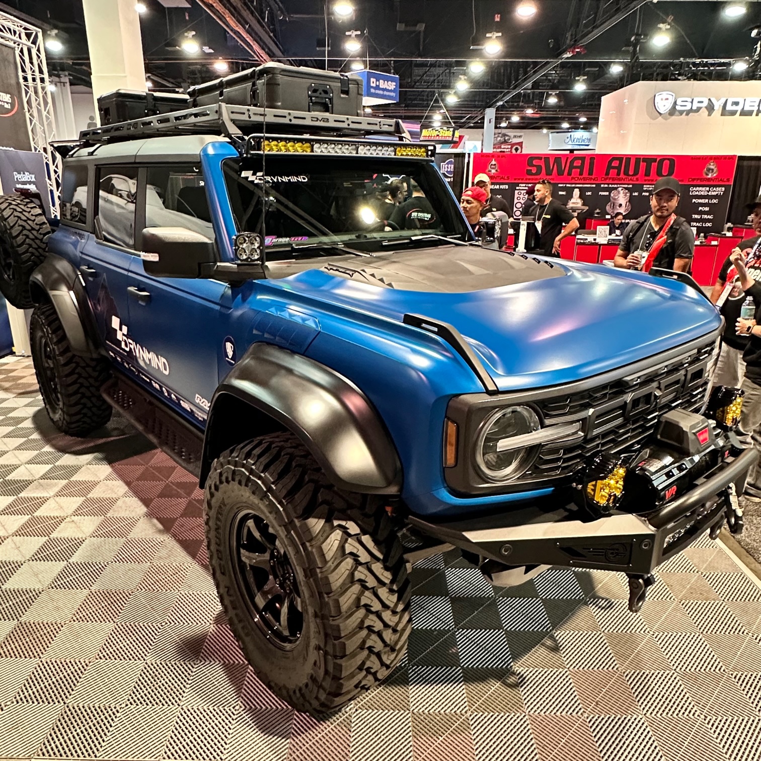 Ford Bronco 📸 DRVNmind | DTE Systems - Satin PPF Wrapped Velocity Blue Bronco Raptor Build [SEMA 2022] IMG_0597