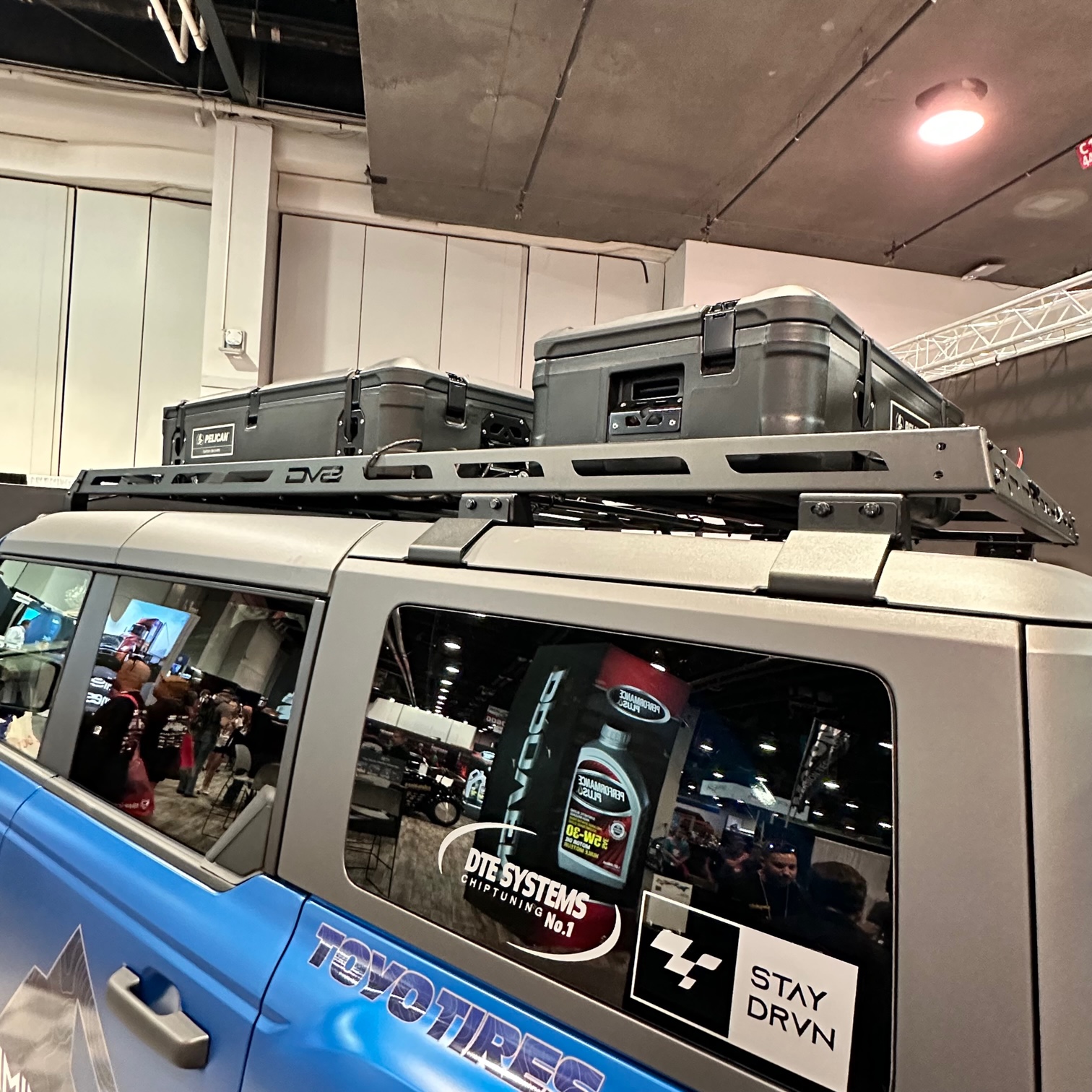 Ford Bronco 📸 DRVNmind | DTE Systems - Satin PPF Wrapped Velocity Blue Bronco Raptor Build [SEMA 2022] IMG_0605