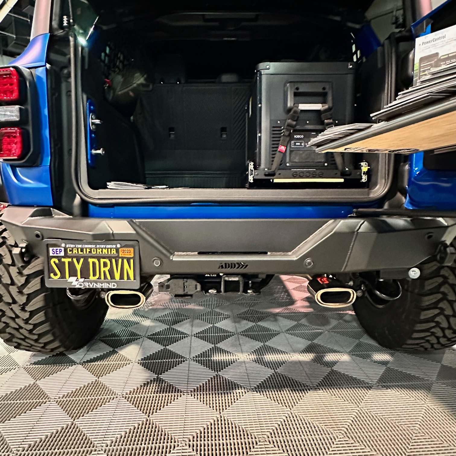 Ford Bronco 📸 DRVNmind | DTE Systems - Satin PPF Wrapped Velocity Blue Bronco Raptor Build [SEMA 2022] IMG_0609