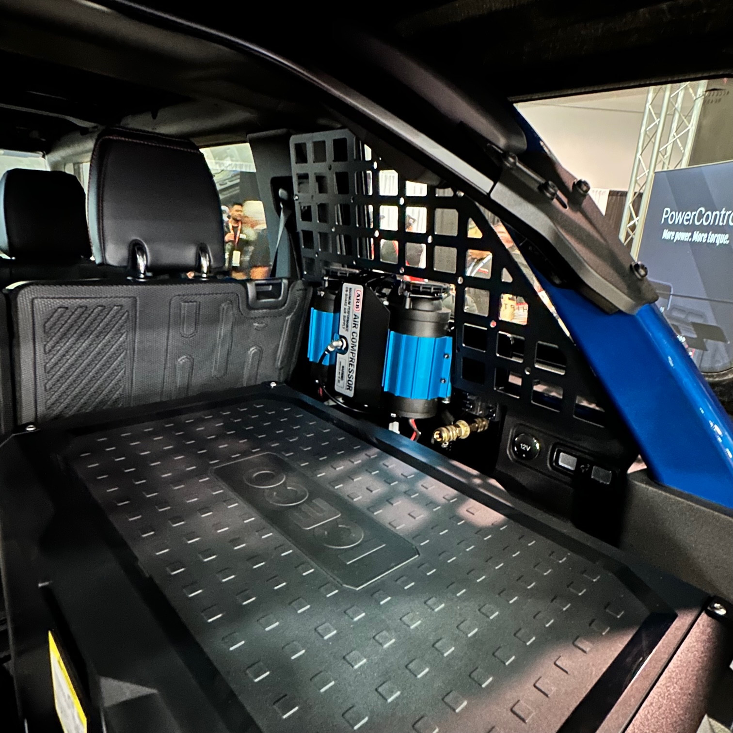 Ford Bronco 📸 DRVNmind | DTE Systems - Satin PPF Wrapped Velocity Blue Bronco Raptor Build [SEMA 2022] IMG_0611