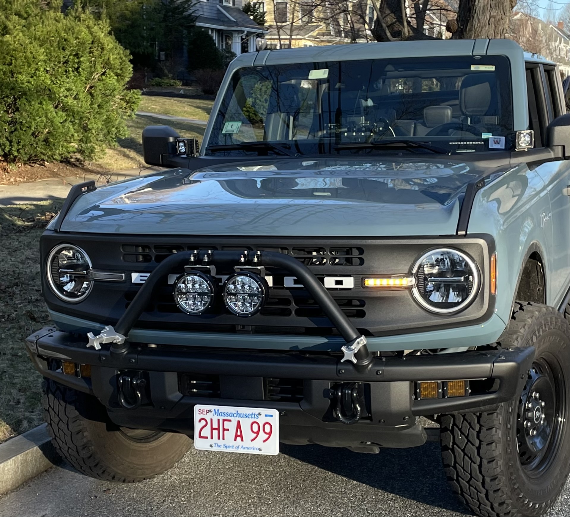 Ford Bronco Car and Driver Review: 2021 Bronco Wildtrak Tested: The Ultimate Bronco (for Now) IMG_0787