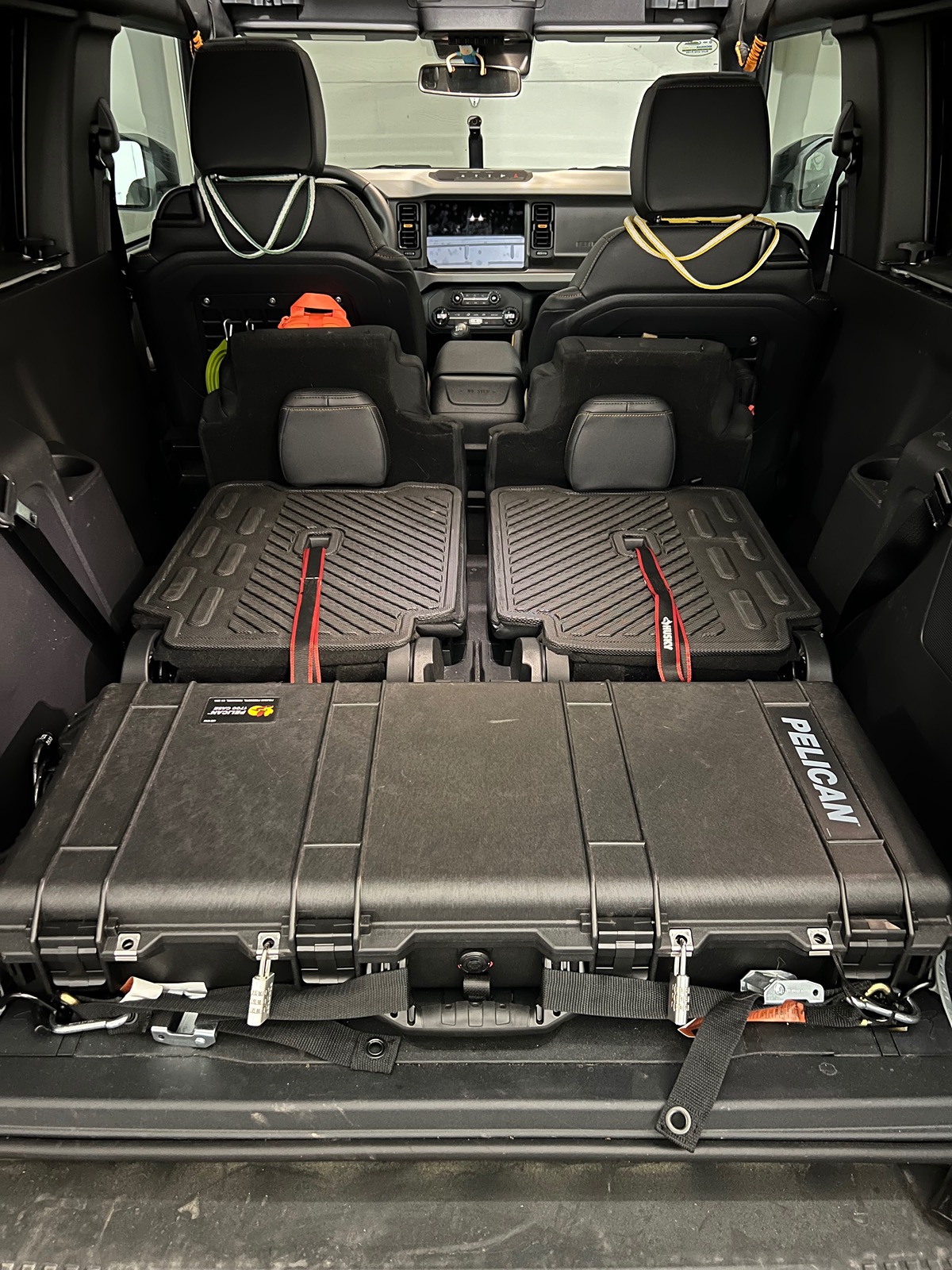 Ford Bronco 2 Door Rear Storage Solution - Hard Case (Pelican Vault V700) IMG_3905