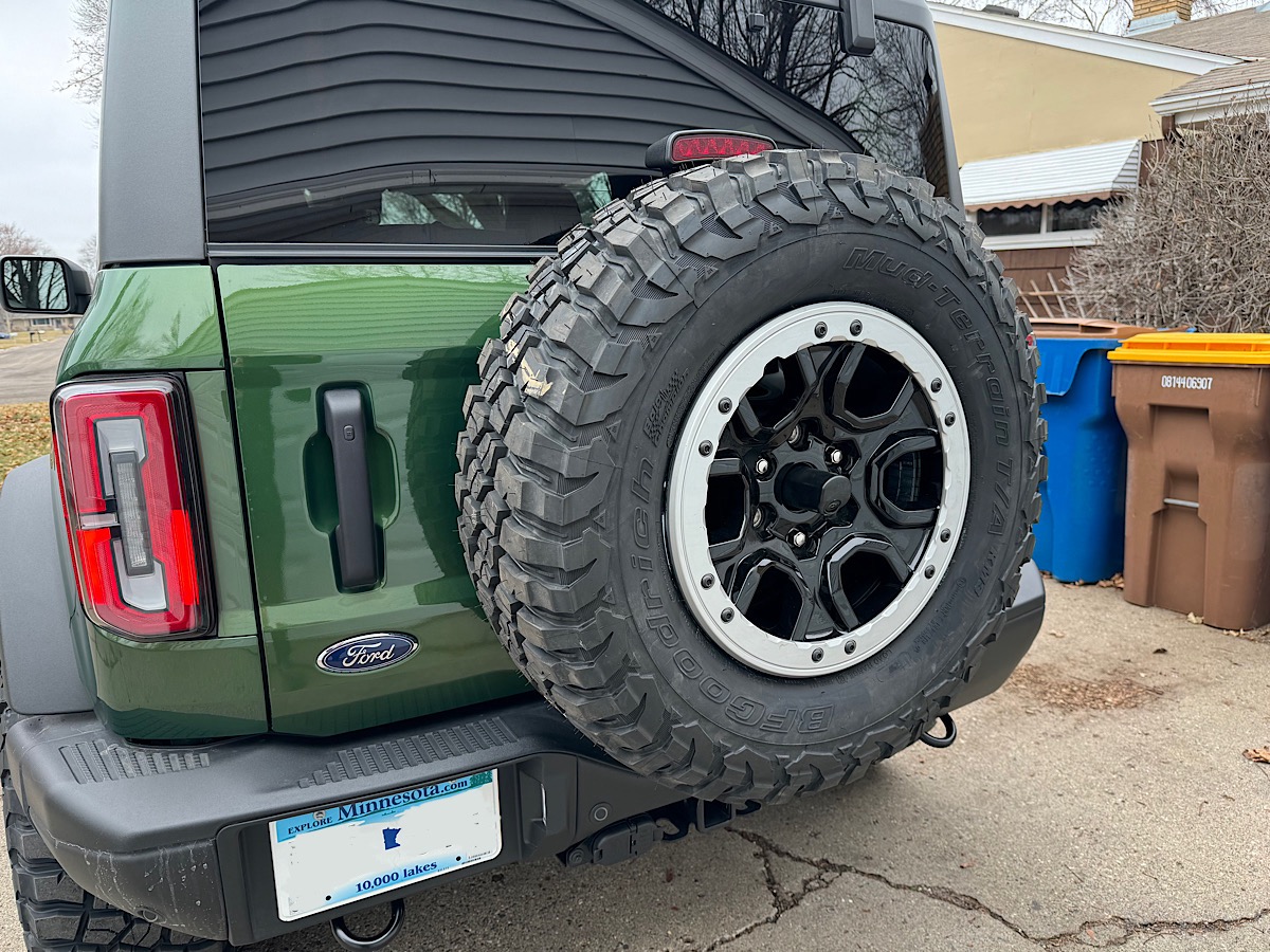 Ford Bronco Show us your installed wheel / tire upgrades here! (Pics) IMG_1490