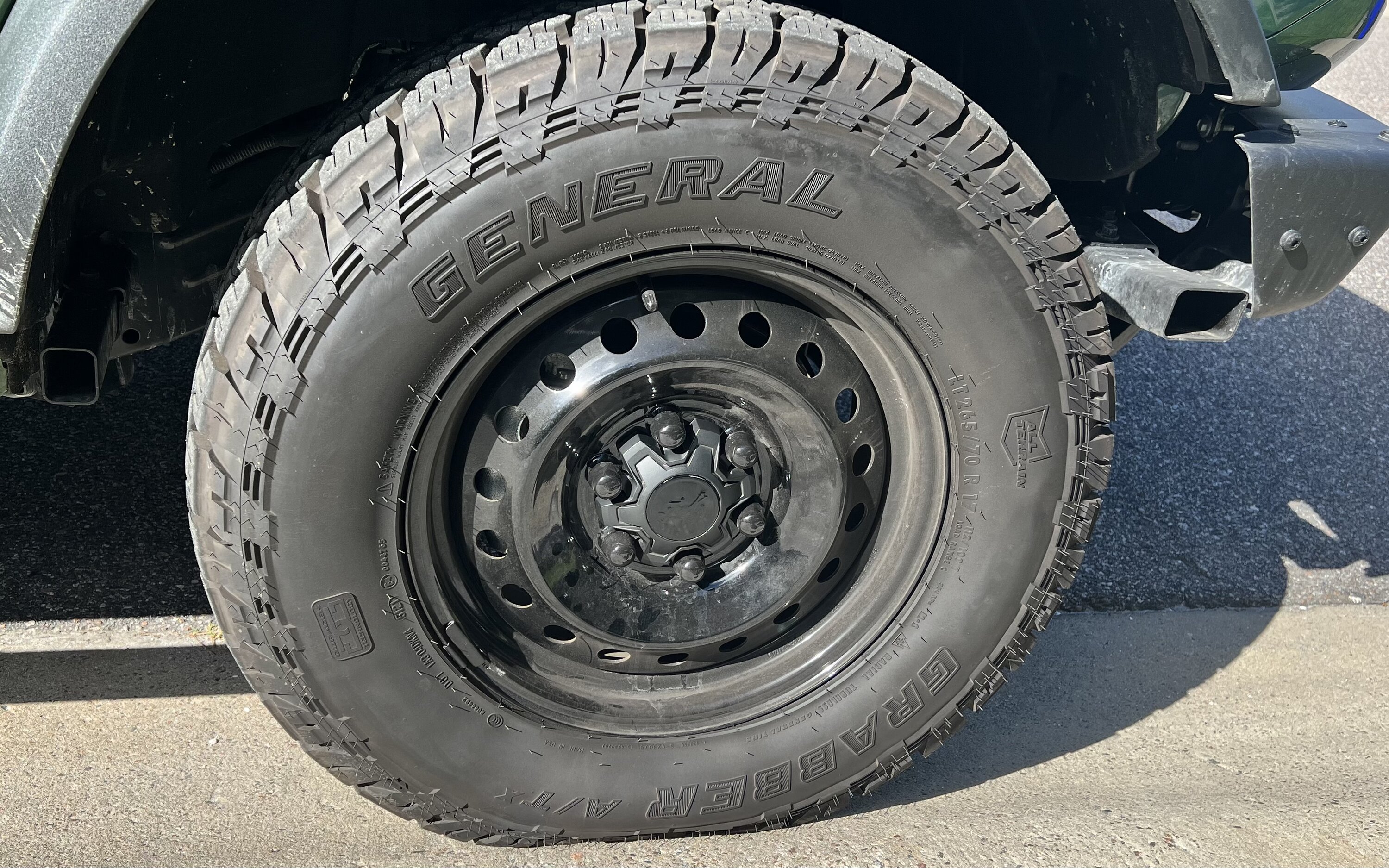 Ford Bronco WTS : Black Diamond Wheels & Tires (Blacked Out) & Rock Rails IMG_1585.JPG