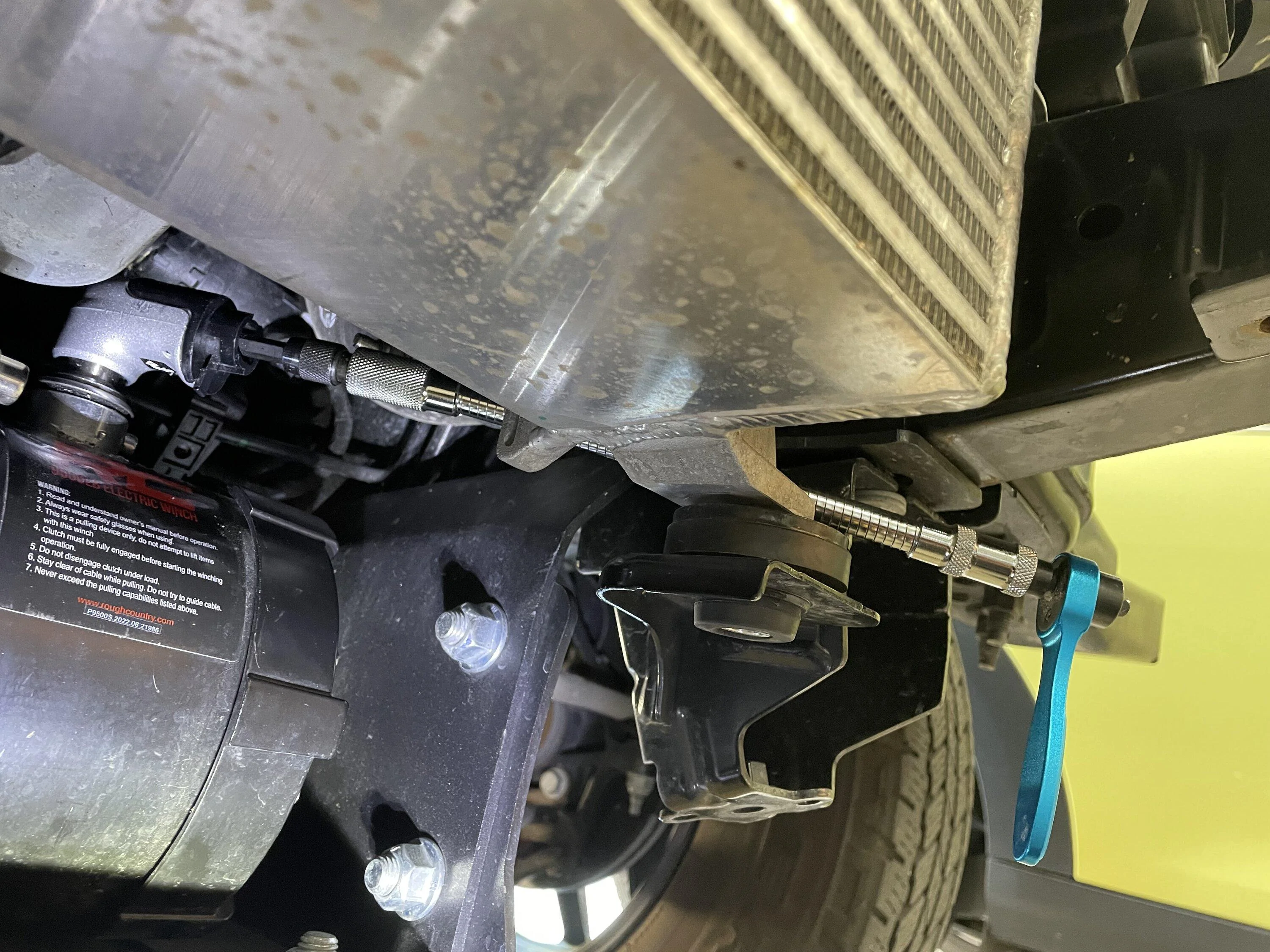DIY - remote engage/disengage Rough Country Hidden Winch lever ...