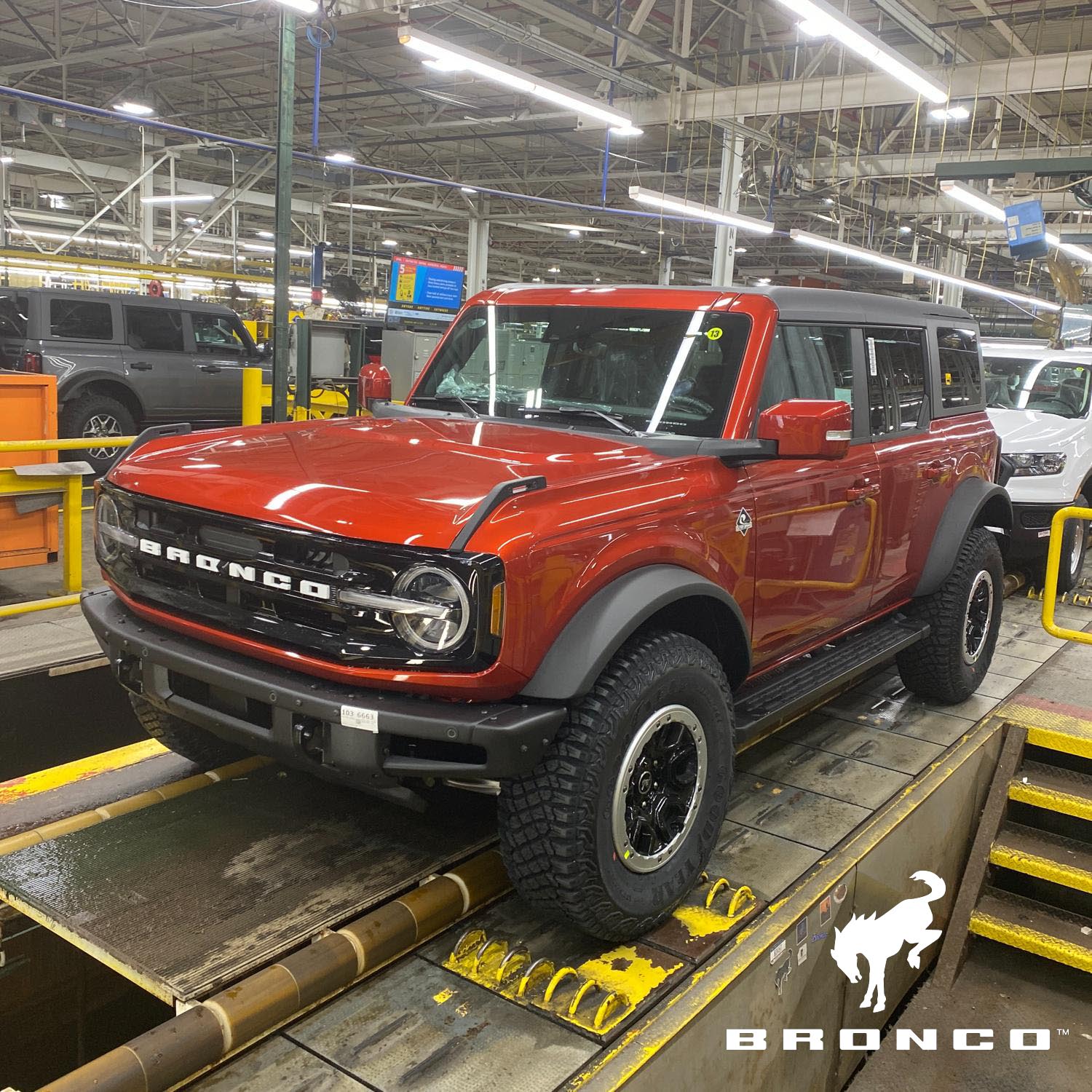 Ford Bronco Bronco Build Week 4/10/2023 IMG_1890