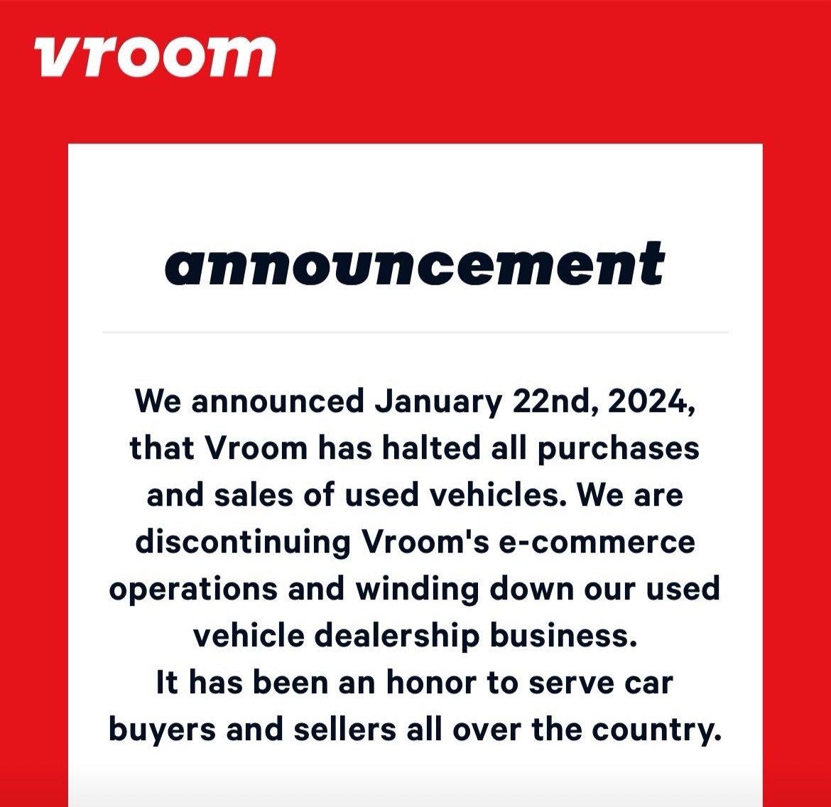 Ford Bronco Vroom.com Closes It's "Doors" IMG_20240123_090624