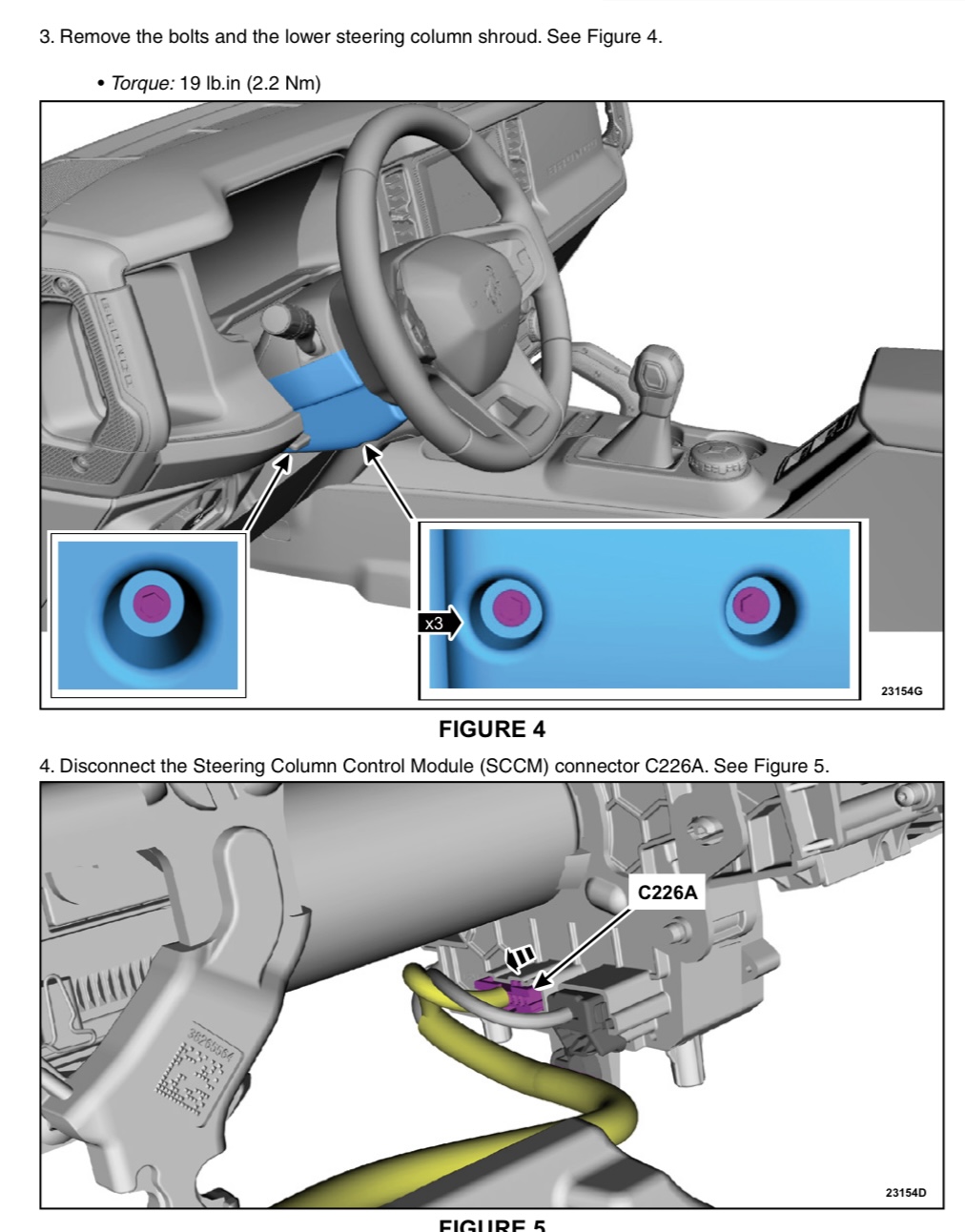Ford Bronco Customer Satisfaction Program 23B35 -- 2021-2023 Bronco windshield wiper motor software update IMG_2306