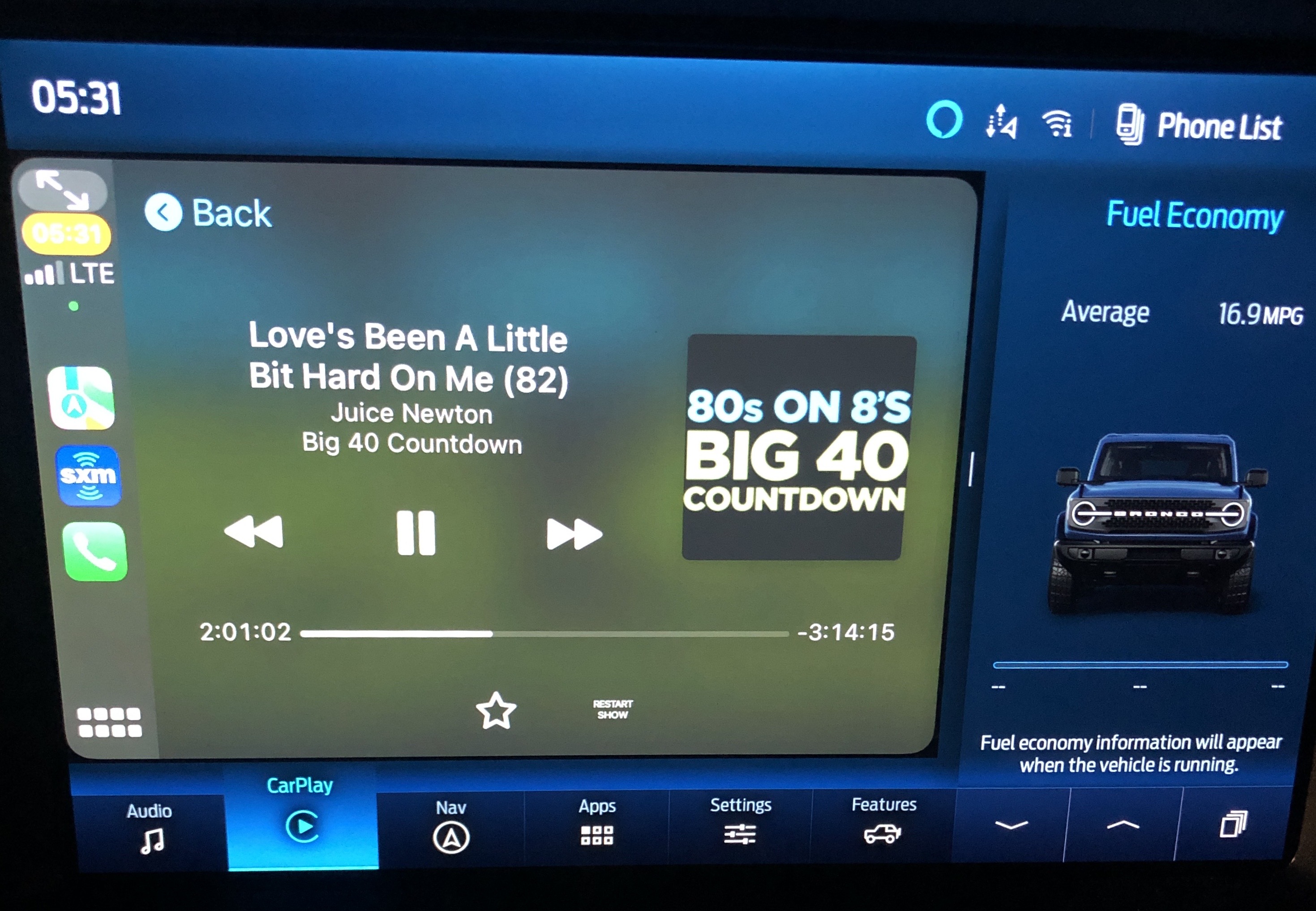 Ford Bronco Fullscreen Apple CarPlay OTA Update Coming Soon! - Per Ford (Mike Levine) IMG_2689