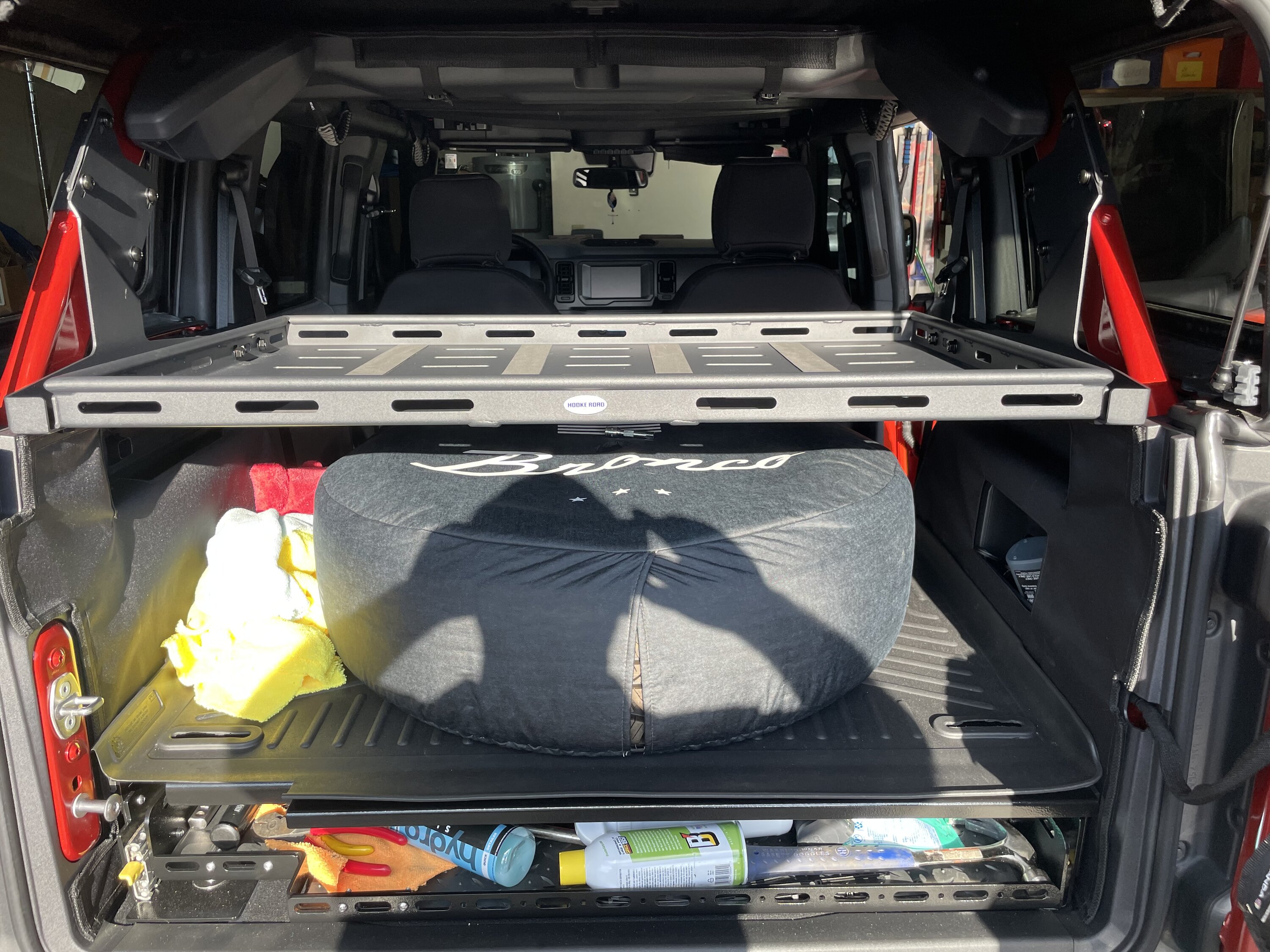 Ford Bronco Interior cargo rack IMG_2817