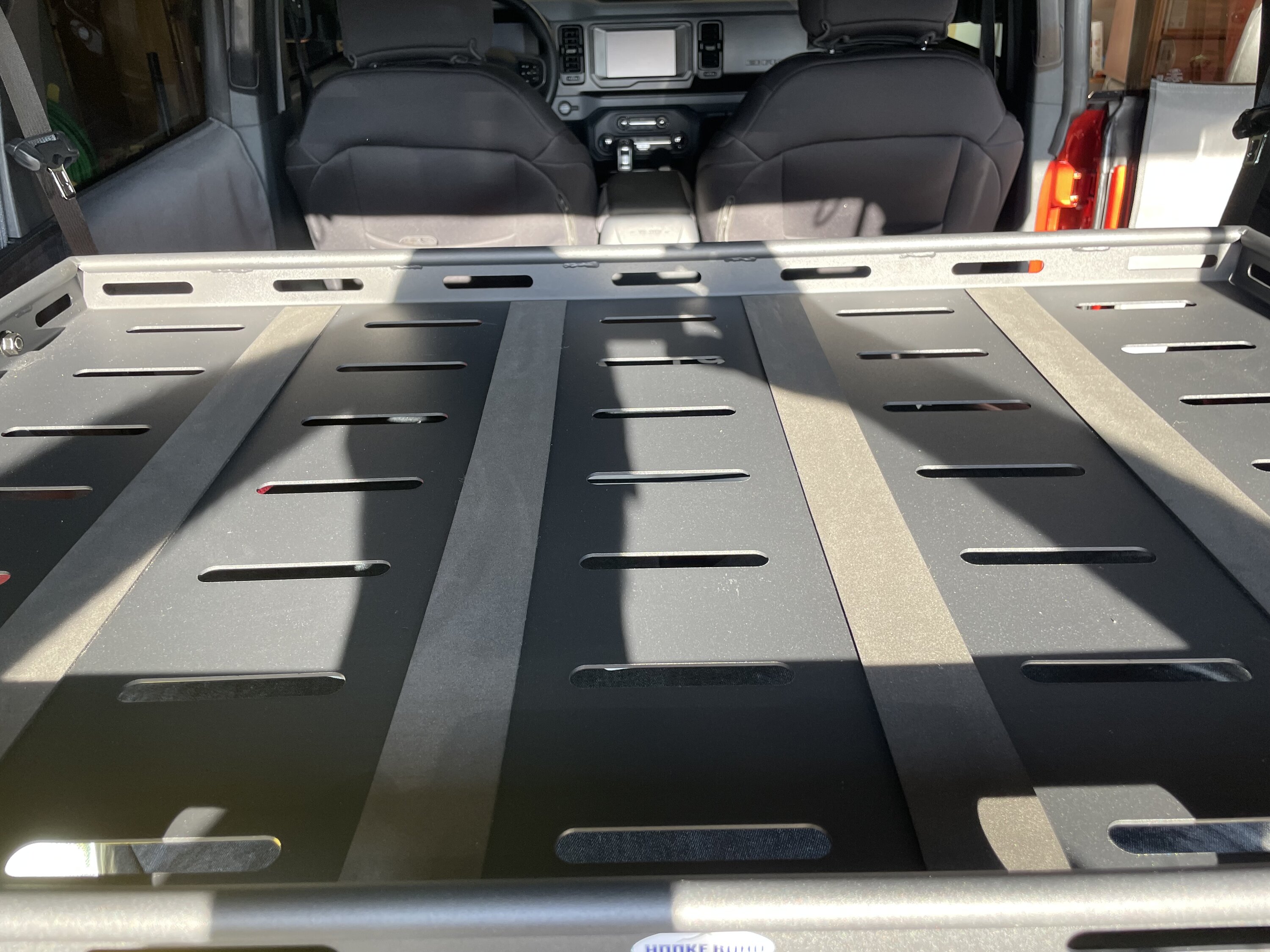 Ford Bronco Interior cargo rack IMG_2817