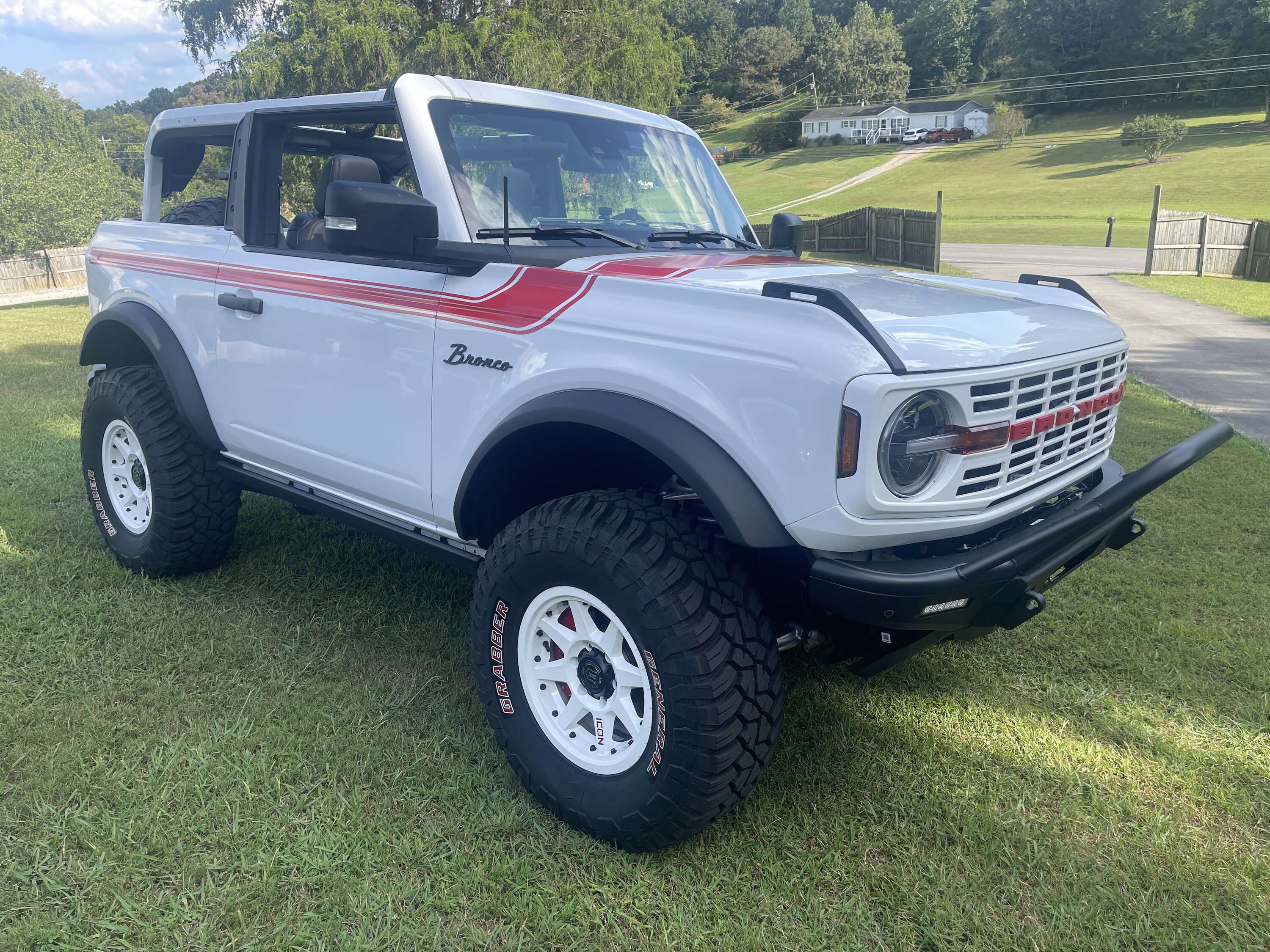 Ford Bronco Newest member of the family... my retro 2023 2dr Badlands IMG_4390