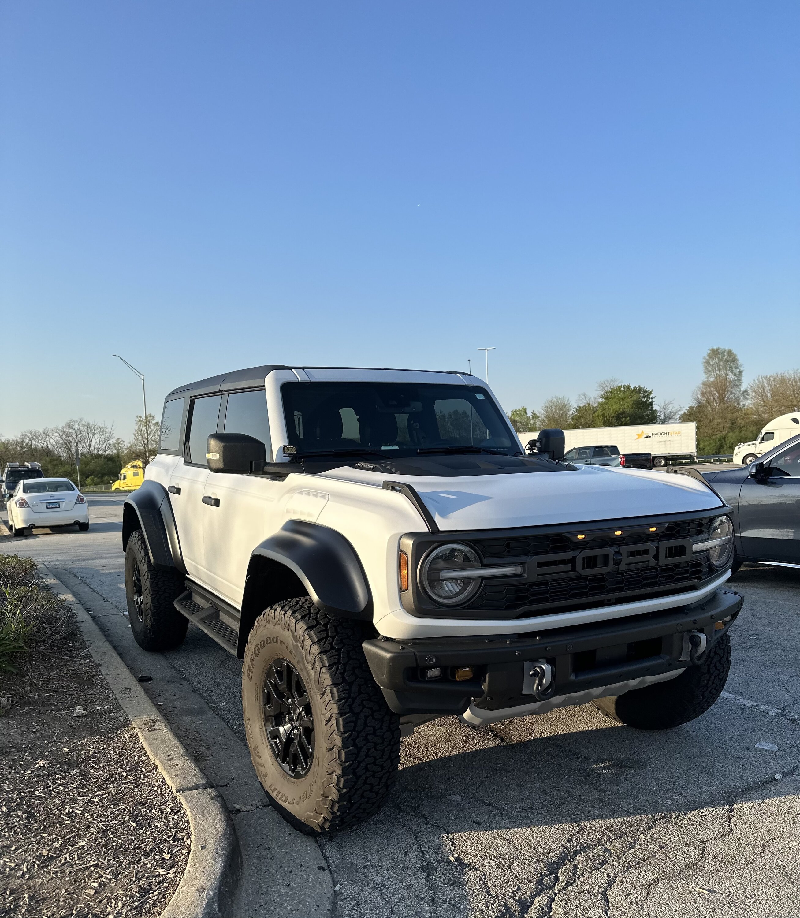 Ford Bronco XPEL Stealth PPF Wrap Completed on Bronco Raptor in Oxford White IMG_4591