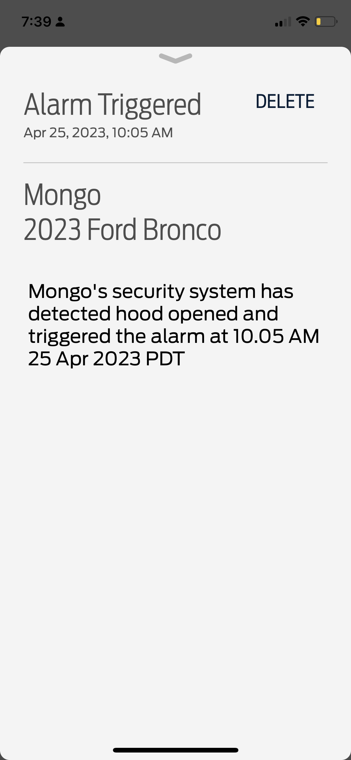 Ford Bronco What gives with the false 🚨 alarms IMG_4870