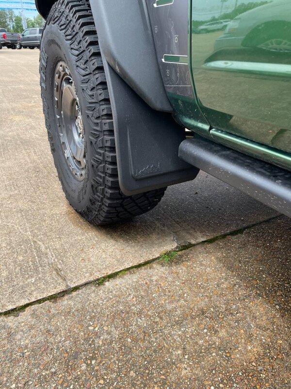 Bronco Sasquatch Mud Flaps