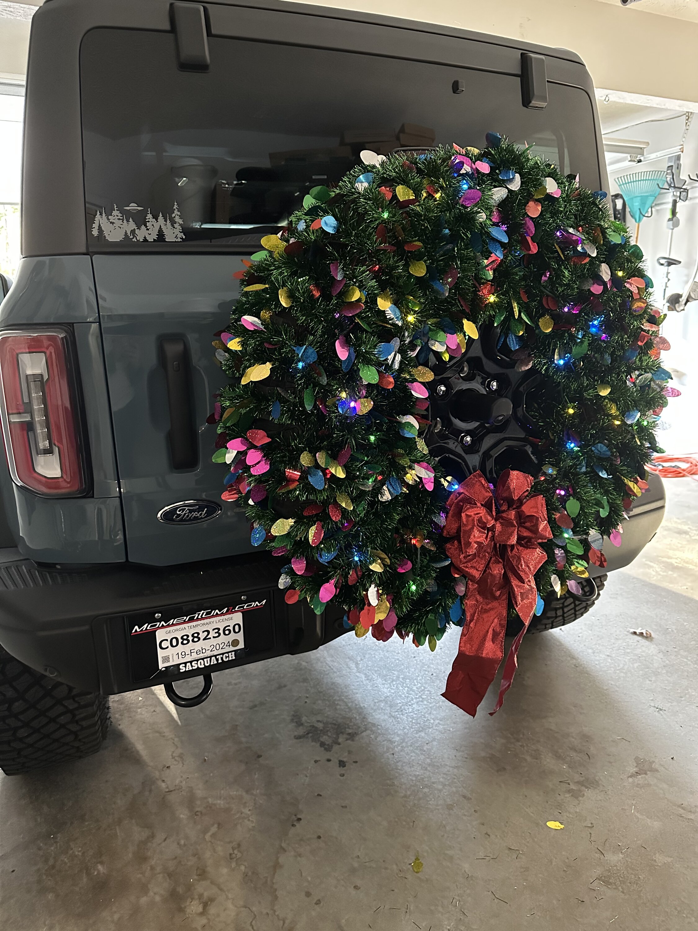 Ford Bronco It's Christmas Lights Time 🎄 Show Yours! 20231129_190219