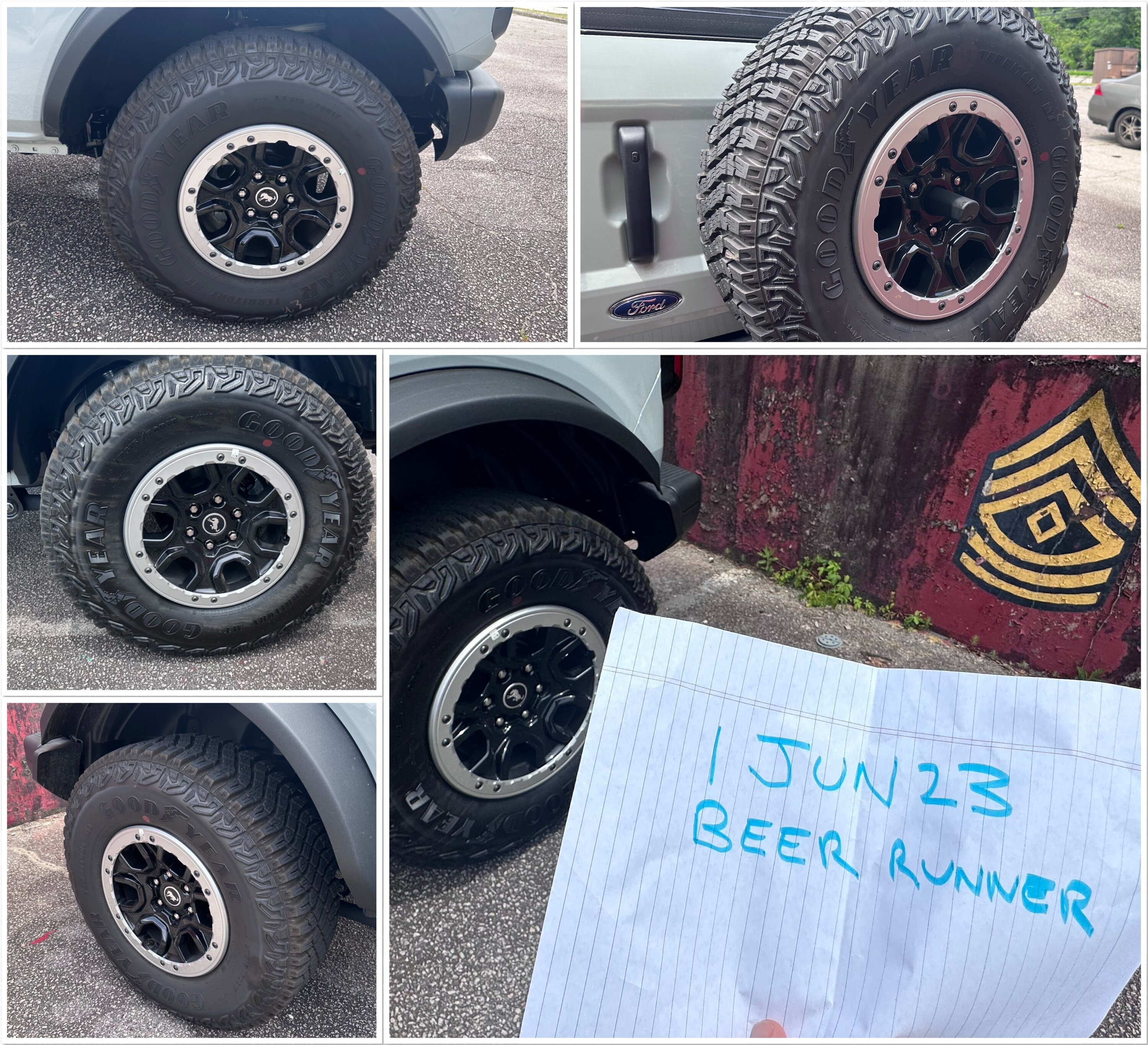 Ford Bronco SAS 🐴 shoe wheels $500 IMG_6577