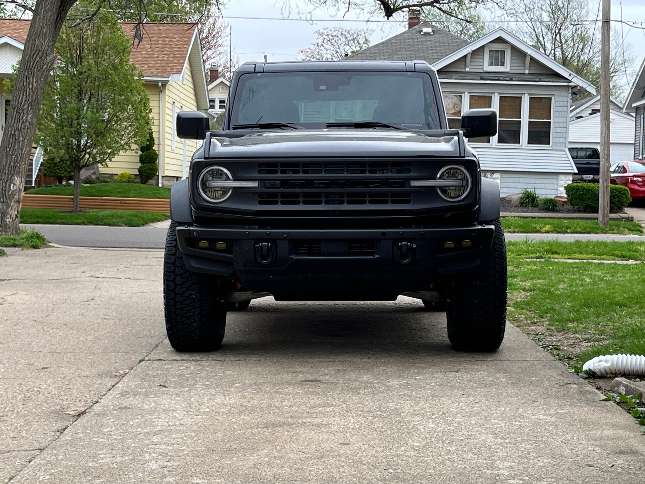 Ford Bronco Before and after: 18" wheels, 35's, Bilsteins, SAS flares and more IMG_7095