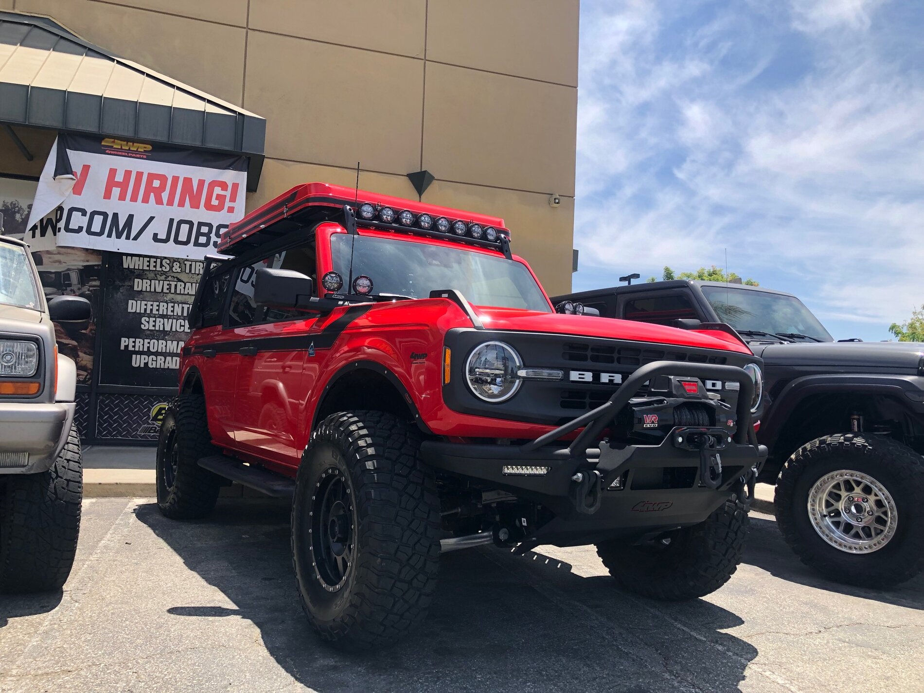 Ford Bronco 🔥🚨Update: Flash Display of the 4WPs Bronco: West Covina Noon to 2pm (Rest of locations in comments) IMG_7242