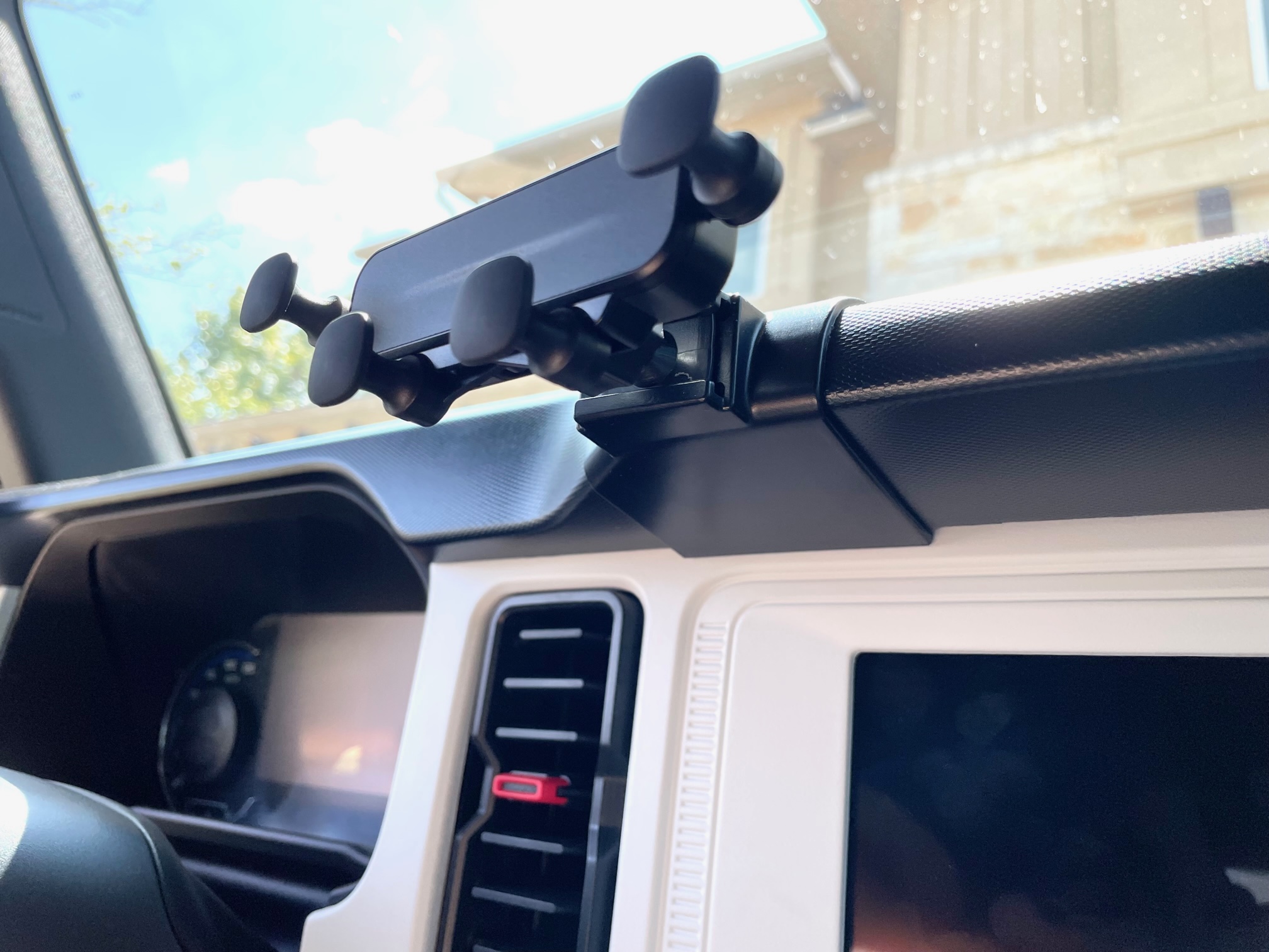 Ford Bronco Bronco specific phone mount IMG_7244