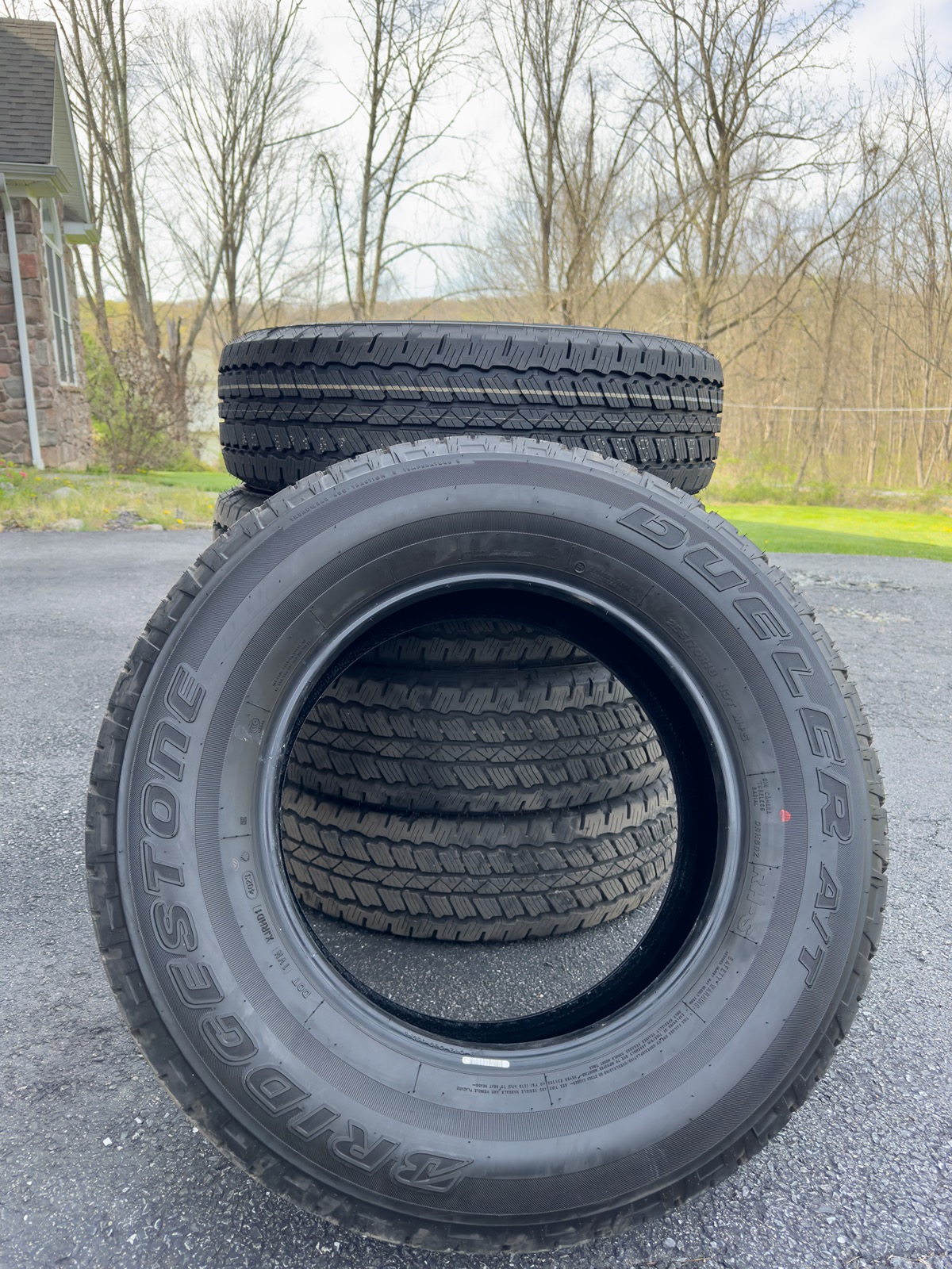 Ford Bronco Tires for Sale OBX Stock Bridgestone Dueler A/T RHS 255/70TR18 IMG_7466