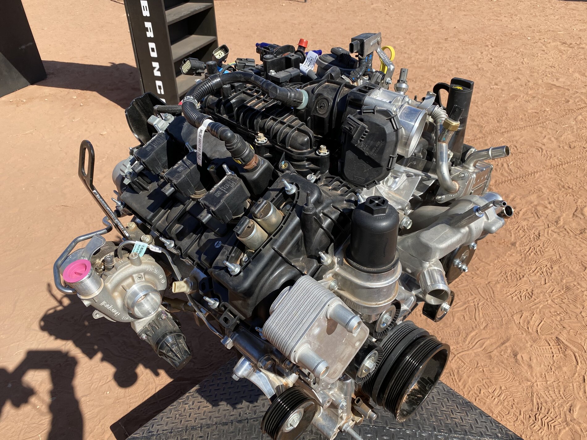 Ford Bronco Bronco 2.7L Engine Pictures From Moab zz4
