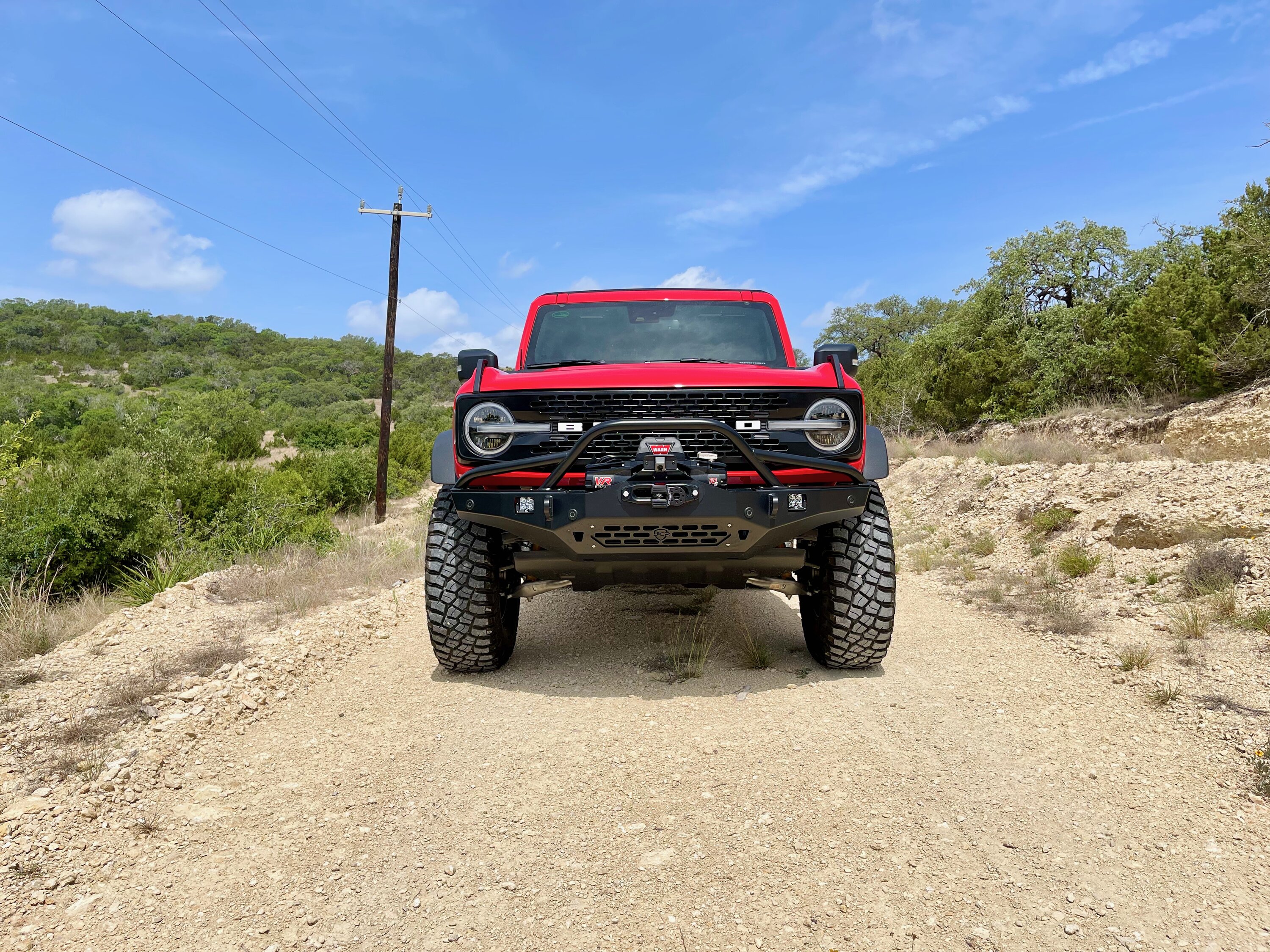 Ford Bronco LSM7581 Race Red Bronco Build IMG_7976