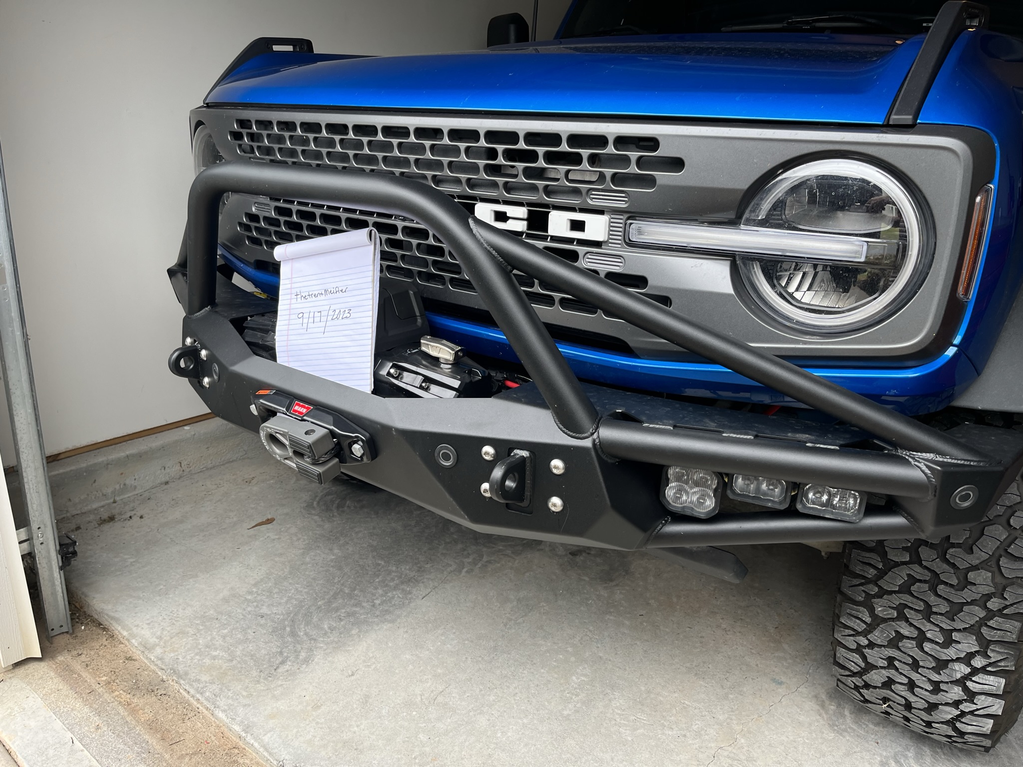 Ford Bronco CBI Front bumper - Greenville, SC IMG_8446