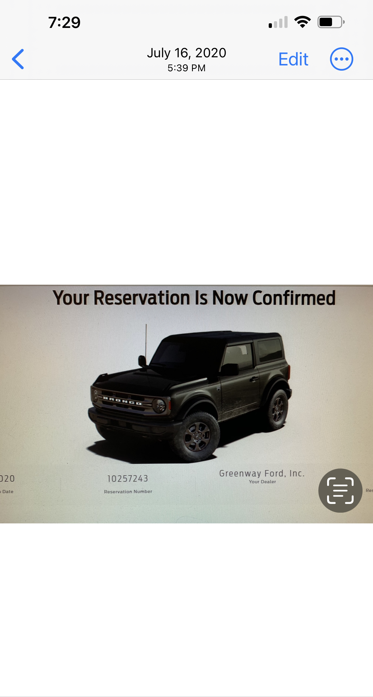 Ford Bronco My Reservation is set….July 2020 ) IMG_9247