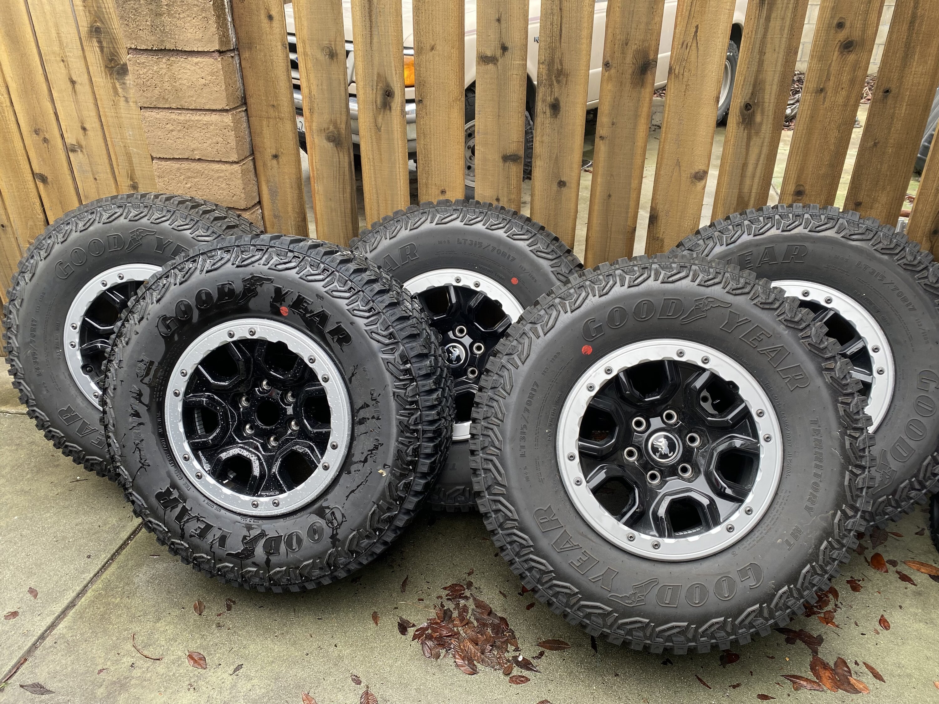 Ford Bronco Sasquatch Wheel & Tire Set of 5 (New Take Offs) - Local Pickup Only Long Beach, CA IMG_9835
