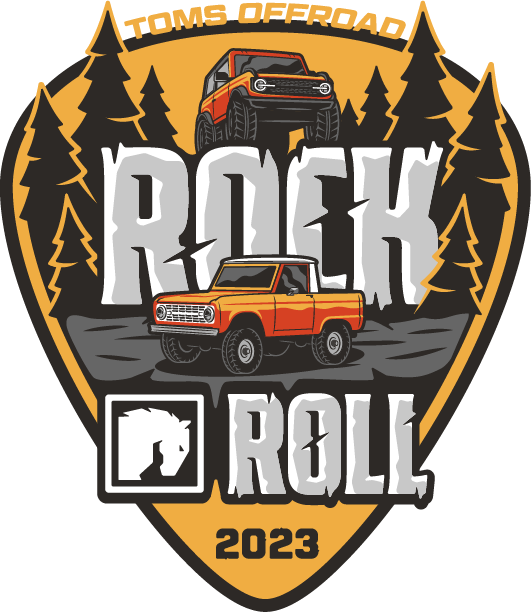Ford Bronco TOMS OFFROAD Annual Rock and Roll Bronco Event July 20-22, 2023 LG-PickRocknRoll
