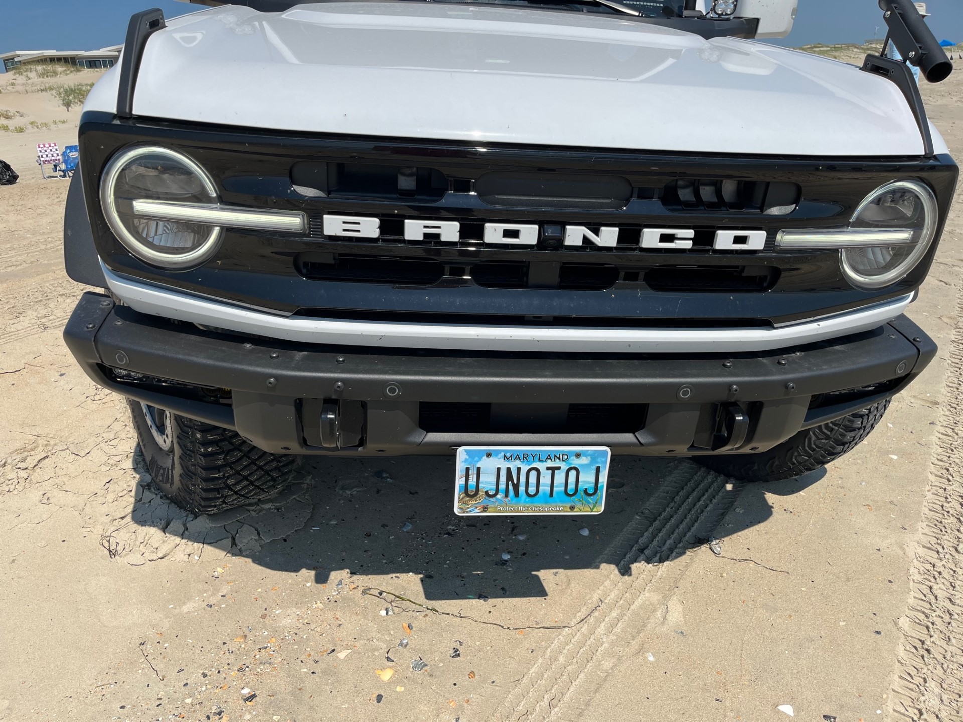 Ford Bronco Custom vanity license plate for your Bronco? license