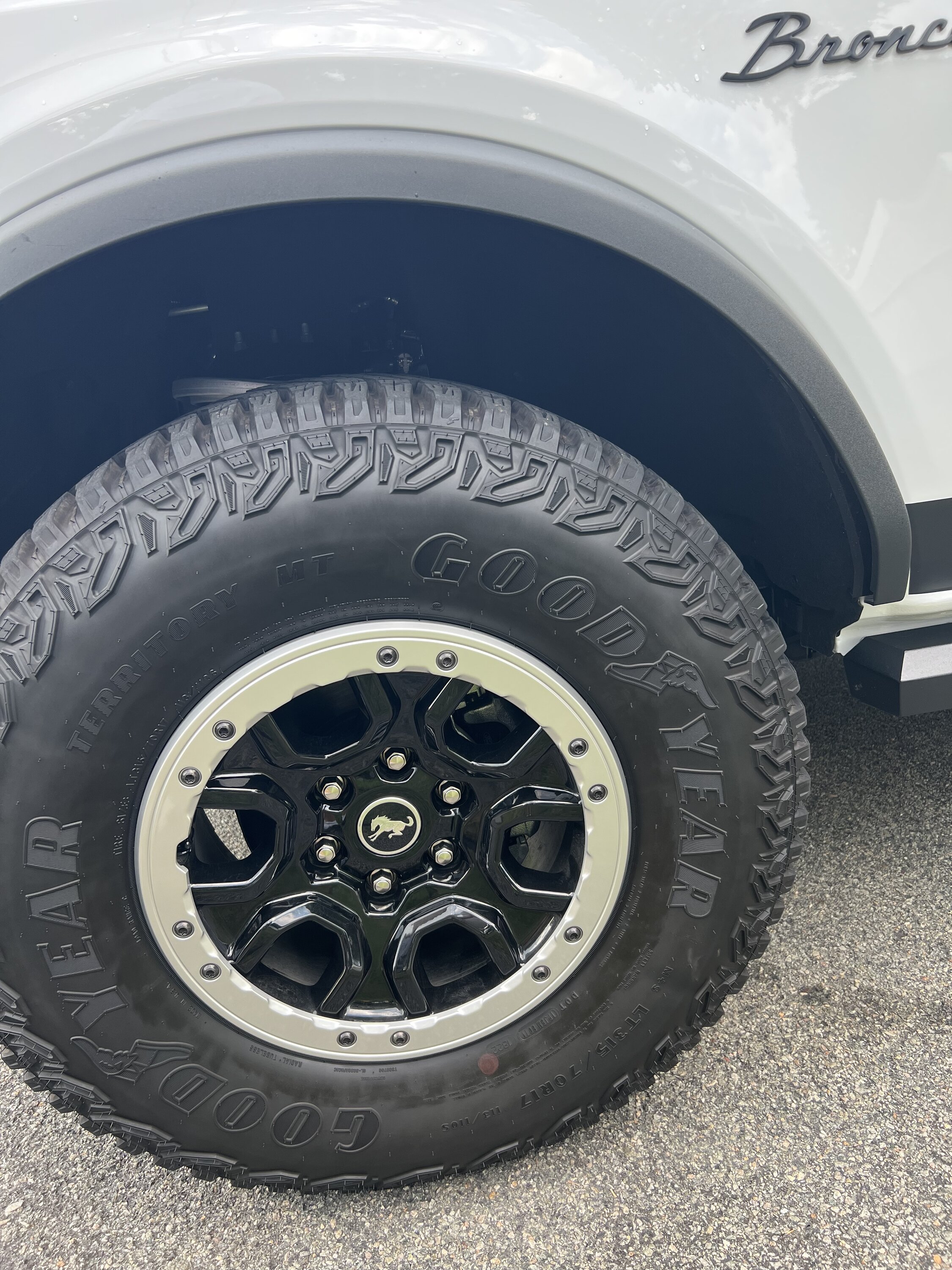 Ford Bronco OEM $90.00 wheel locks or aftermarket? Lugnuts