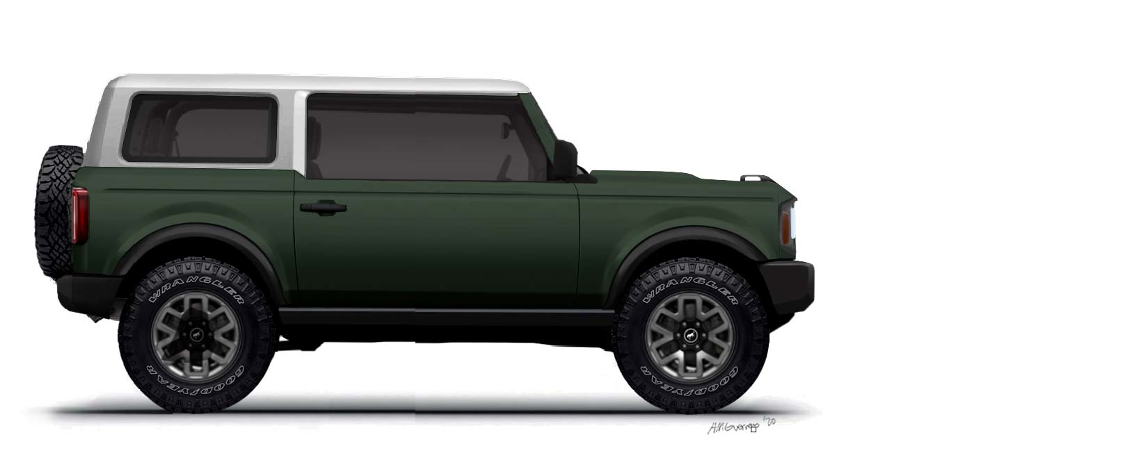 Ford Bronco What if 2-door Bronco is longer than it looks? LWB