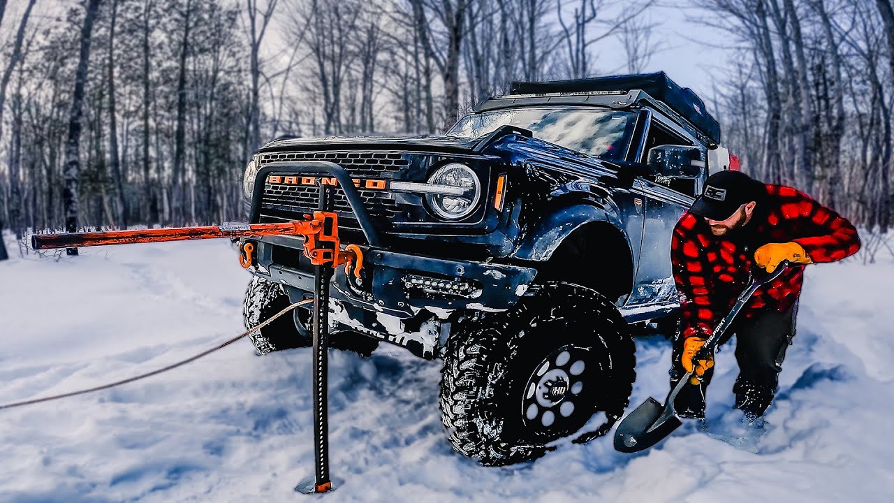 Ford Bronco "Fun" Snow Wheeling Day (Video) 🎥 maxresdefault